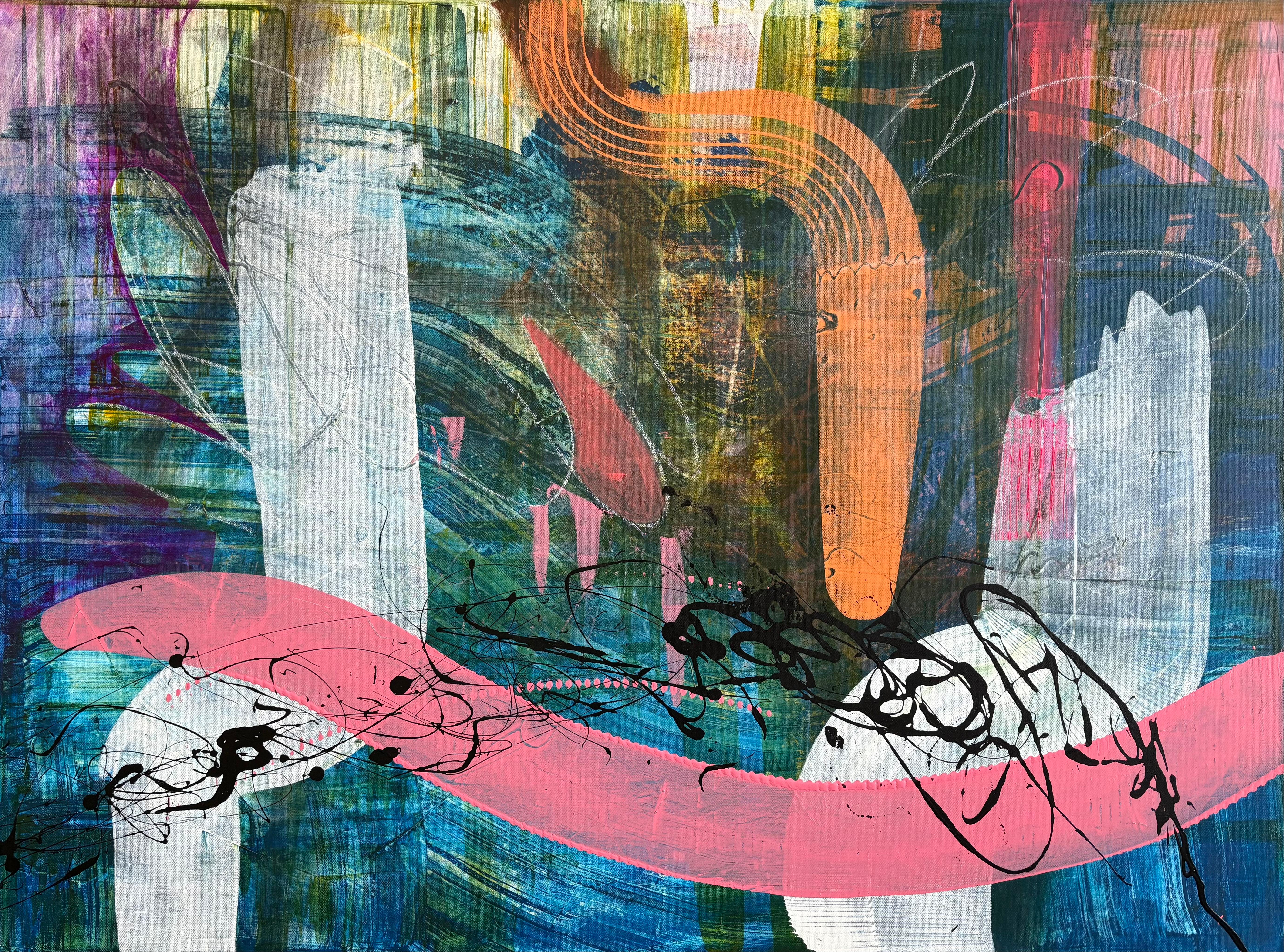 Pensamientos persistentes, Pintura abstracta - Mixed Media Art de Tim Engelhardt