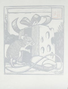 Cute Tim Engelland Mouse with Cheese