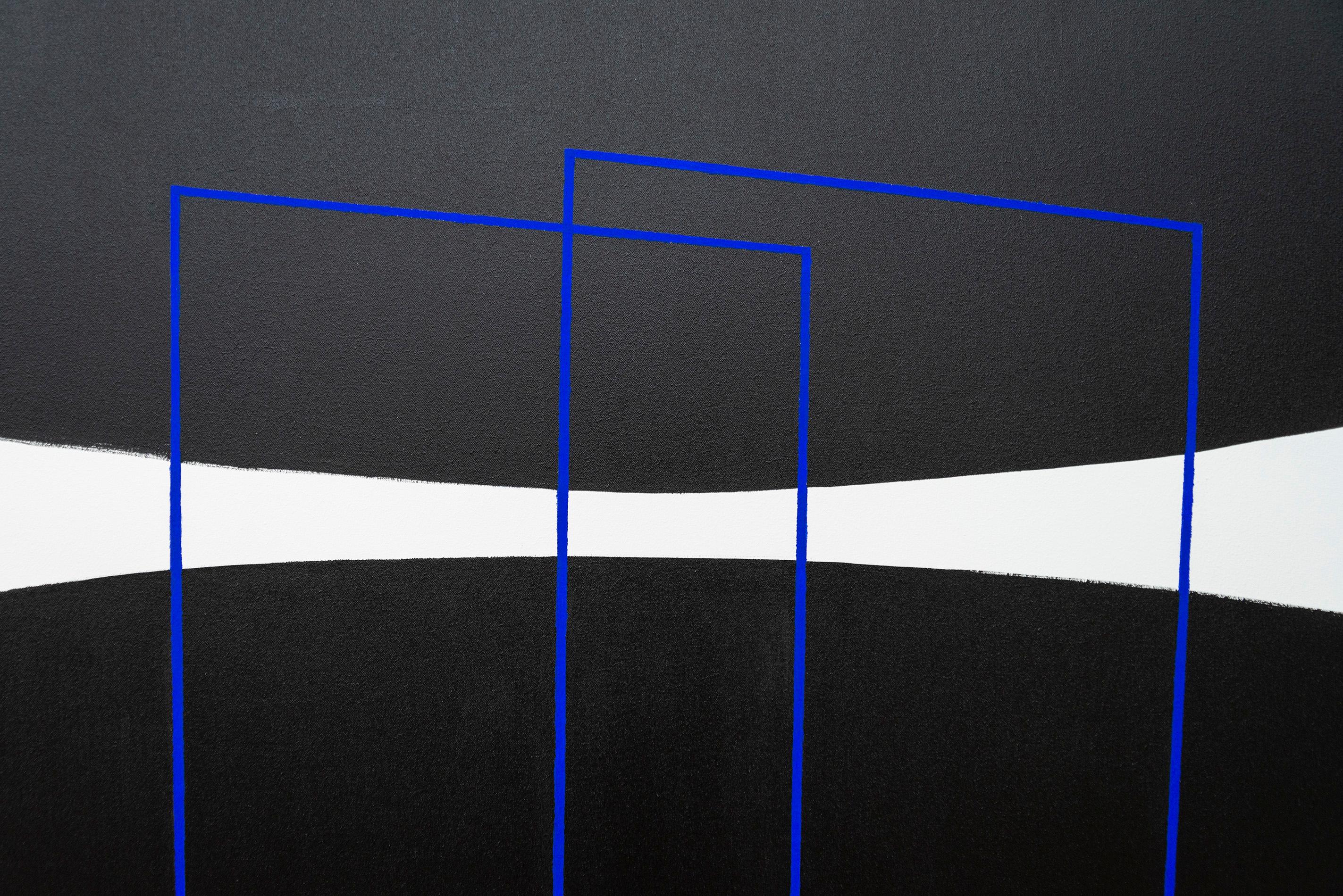 By definition, parallelism is a balance in the repetition of the same or similar (grammatical) forms of an equal level of importance in a sentence or paragraph.

The elegant painting, ‘Parallelism’ combines pattern recognition and repetition by