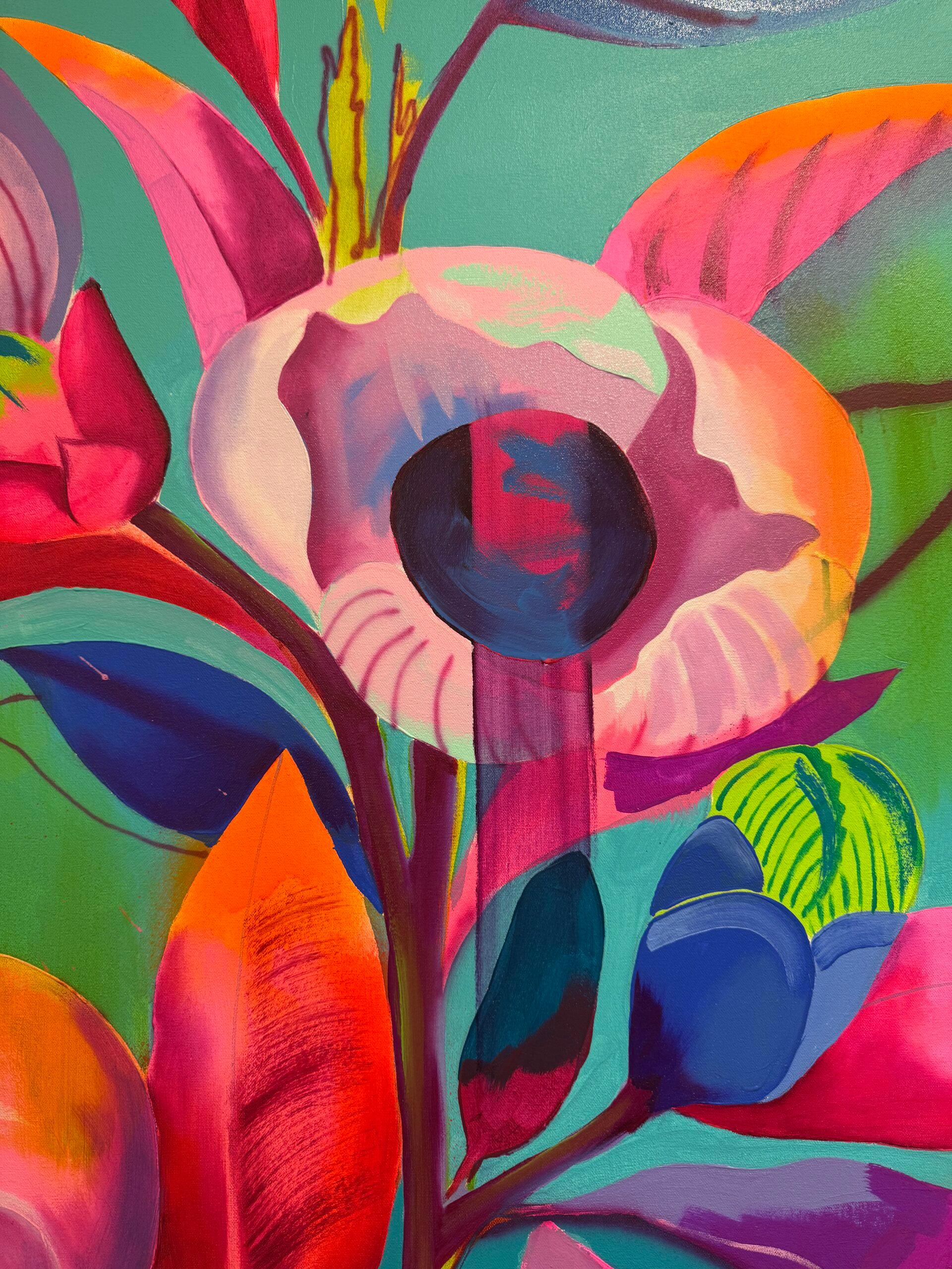 Green Tea - Painting by Tim Fowler