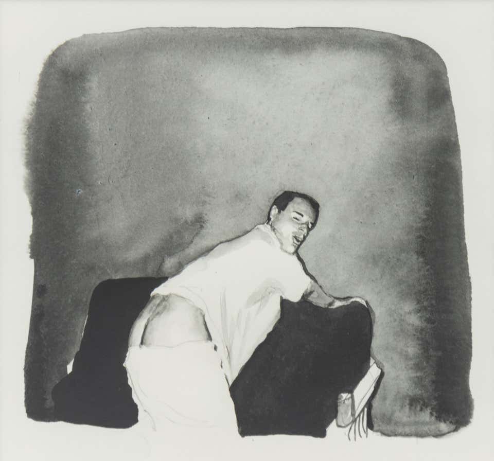 Untitled Study (Columbia University Print Portfolio), artwork by Tim Gardner