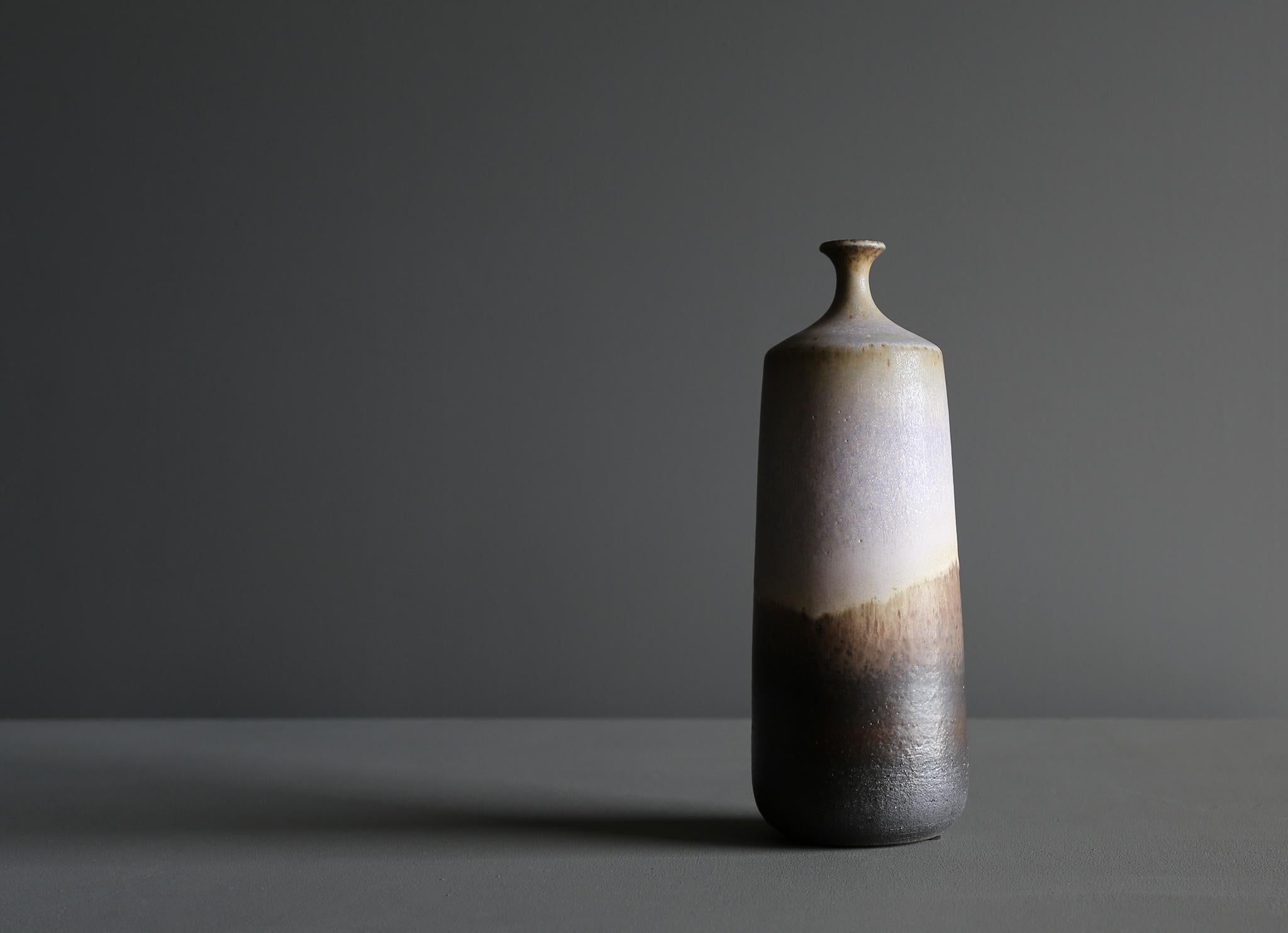 Mid-Century Modern Tim Keenan Ceramic Vase For Sale