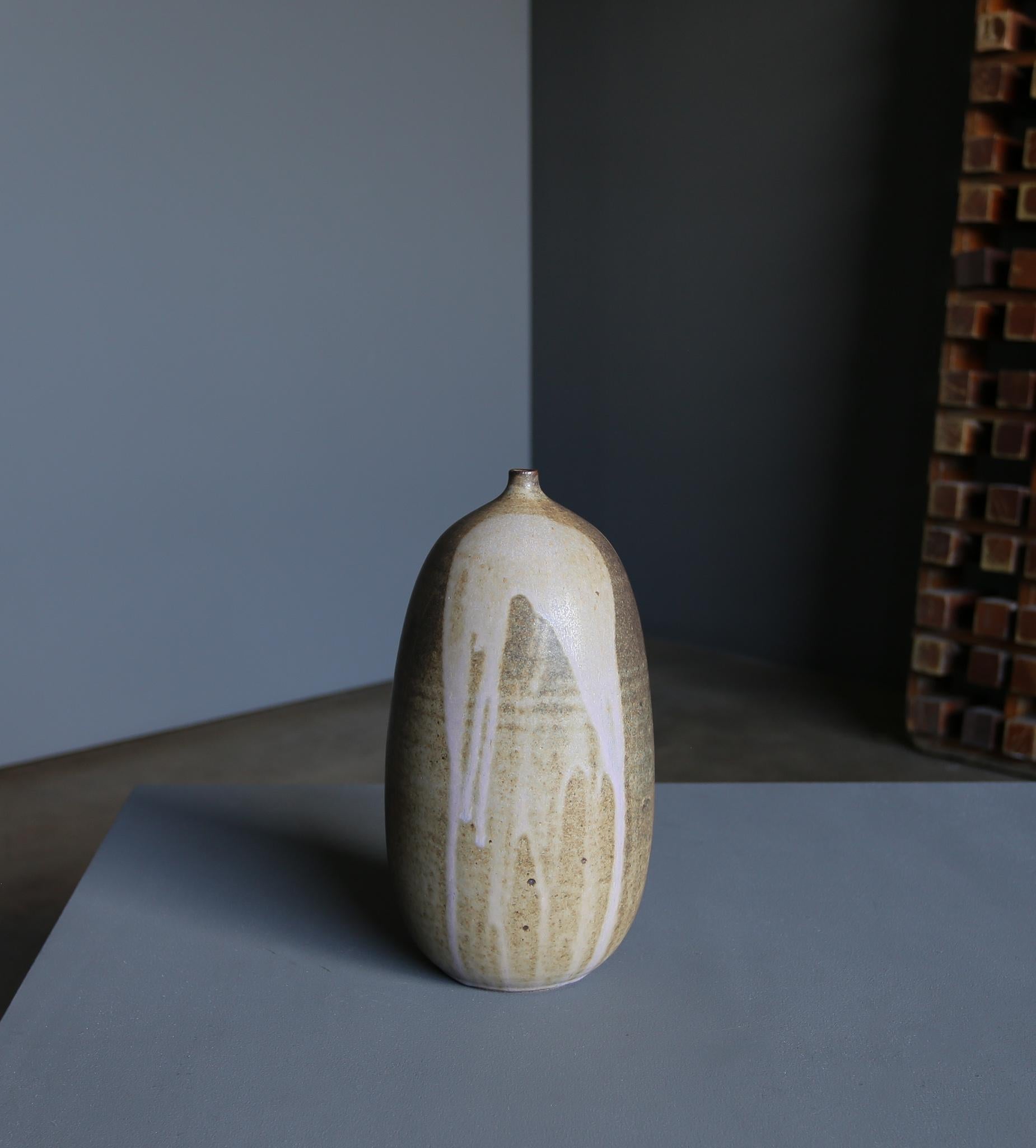 Turned Tim Keenan Ceramic Vase