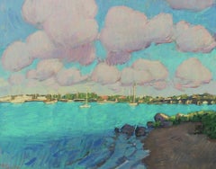 Cotton Candy Clouds Over Sag Harbor