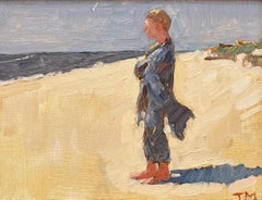En la playa