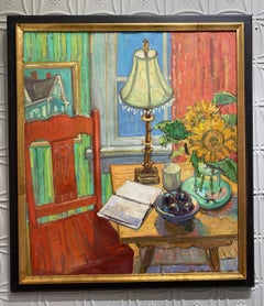 Sonnenblumen und Pflaumen