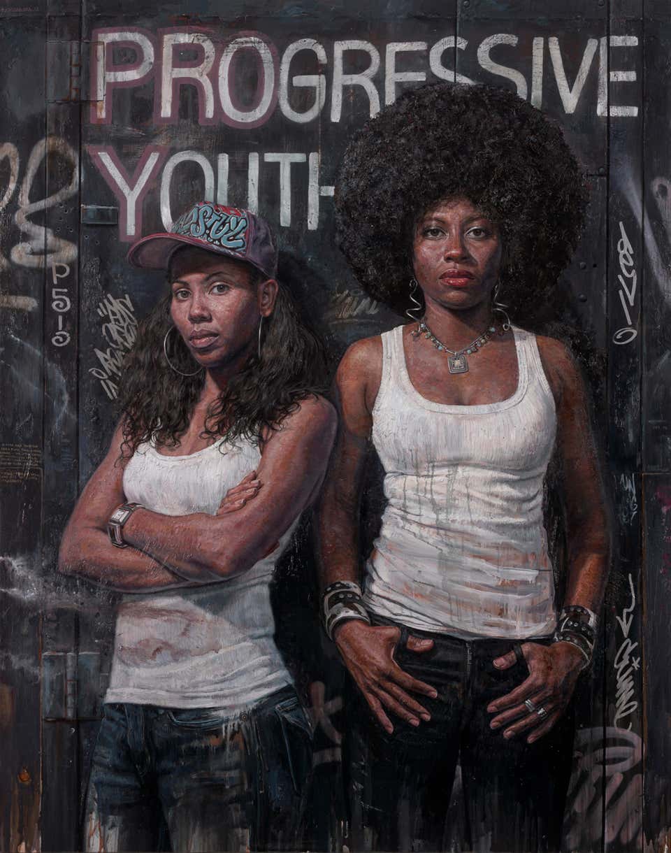 Progressive Youth - Contemporary African American Figurative Painting