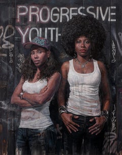 Progressive Youth - Contemporary Figurative Painting (Jeunesse progressiste - Peinture figurative contemporaine)