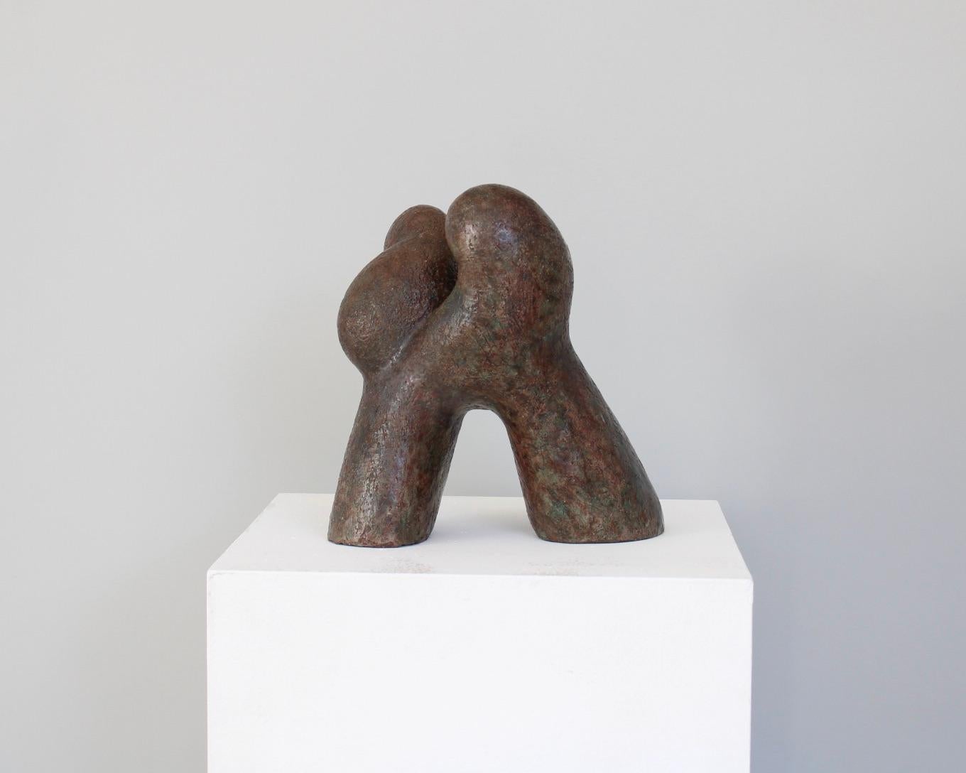 French Tim Orr Ceramic Biomorphic Abstract Sculpture France c1970 For Sale