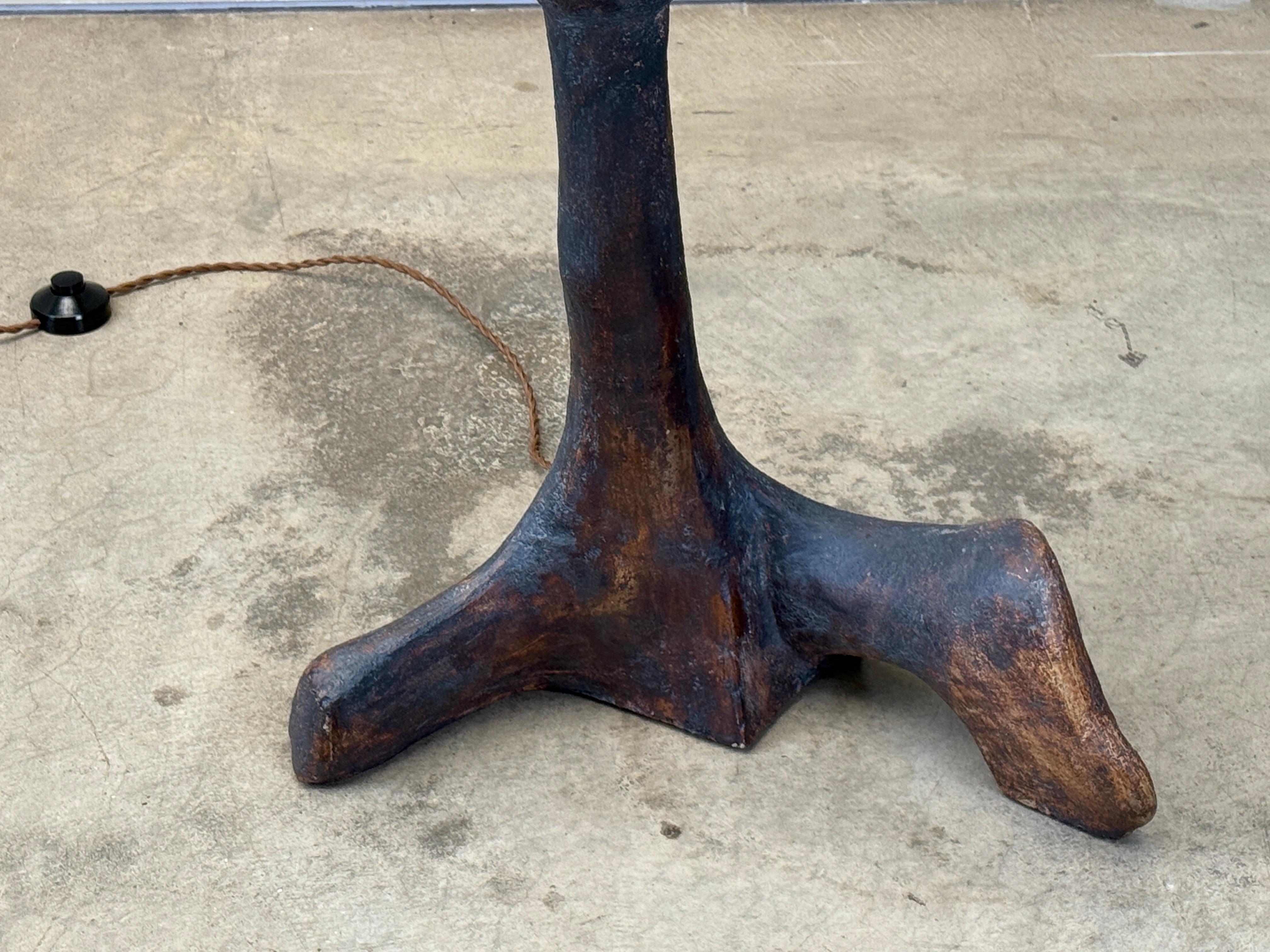 Lámpara de pie de cerámica Tim Orr, 1970 finales del siglo XX en venta