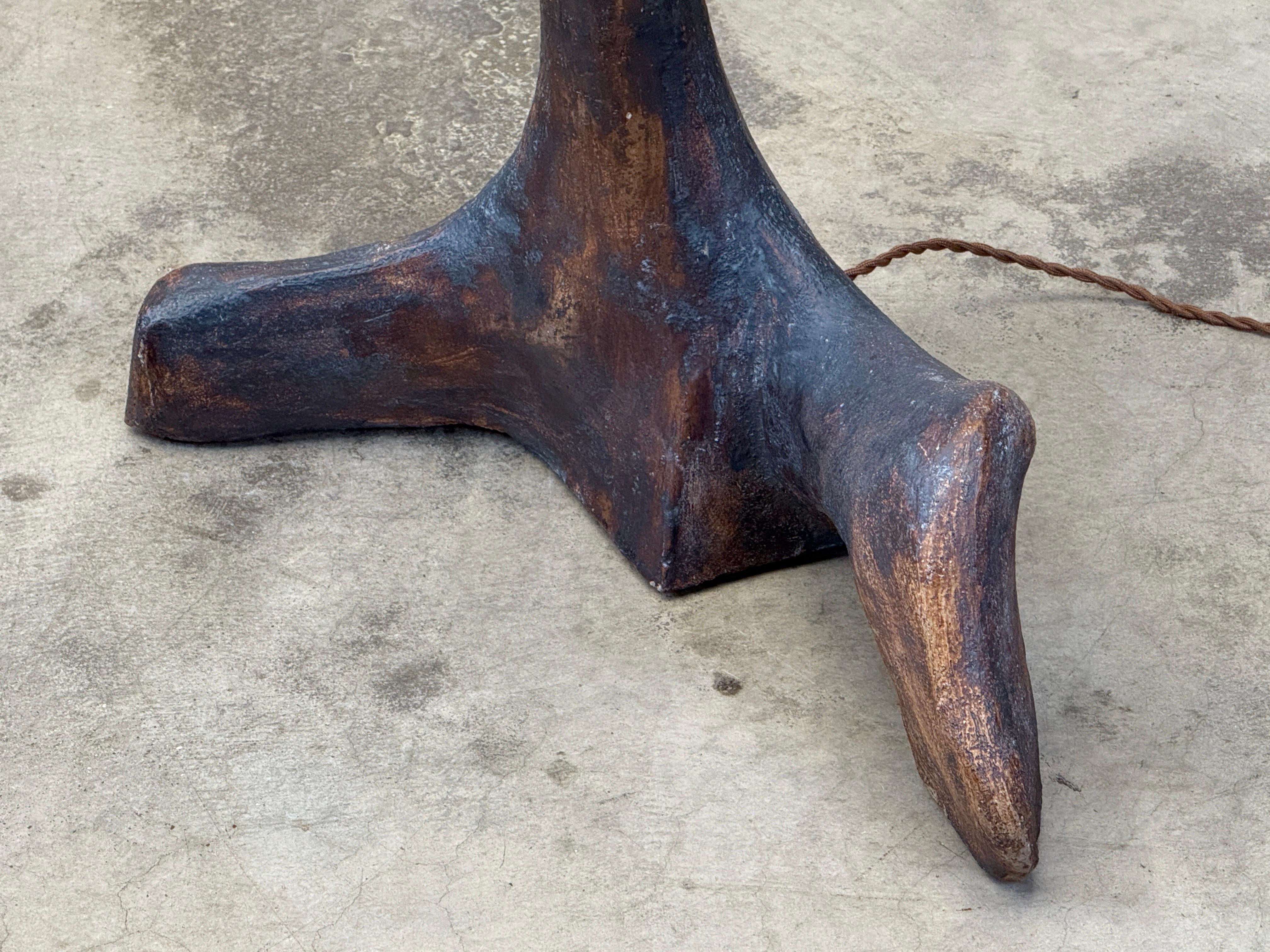 Lámpara de pie de cerámica Tim Orr, 1970 en venta 2