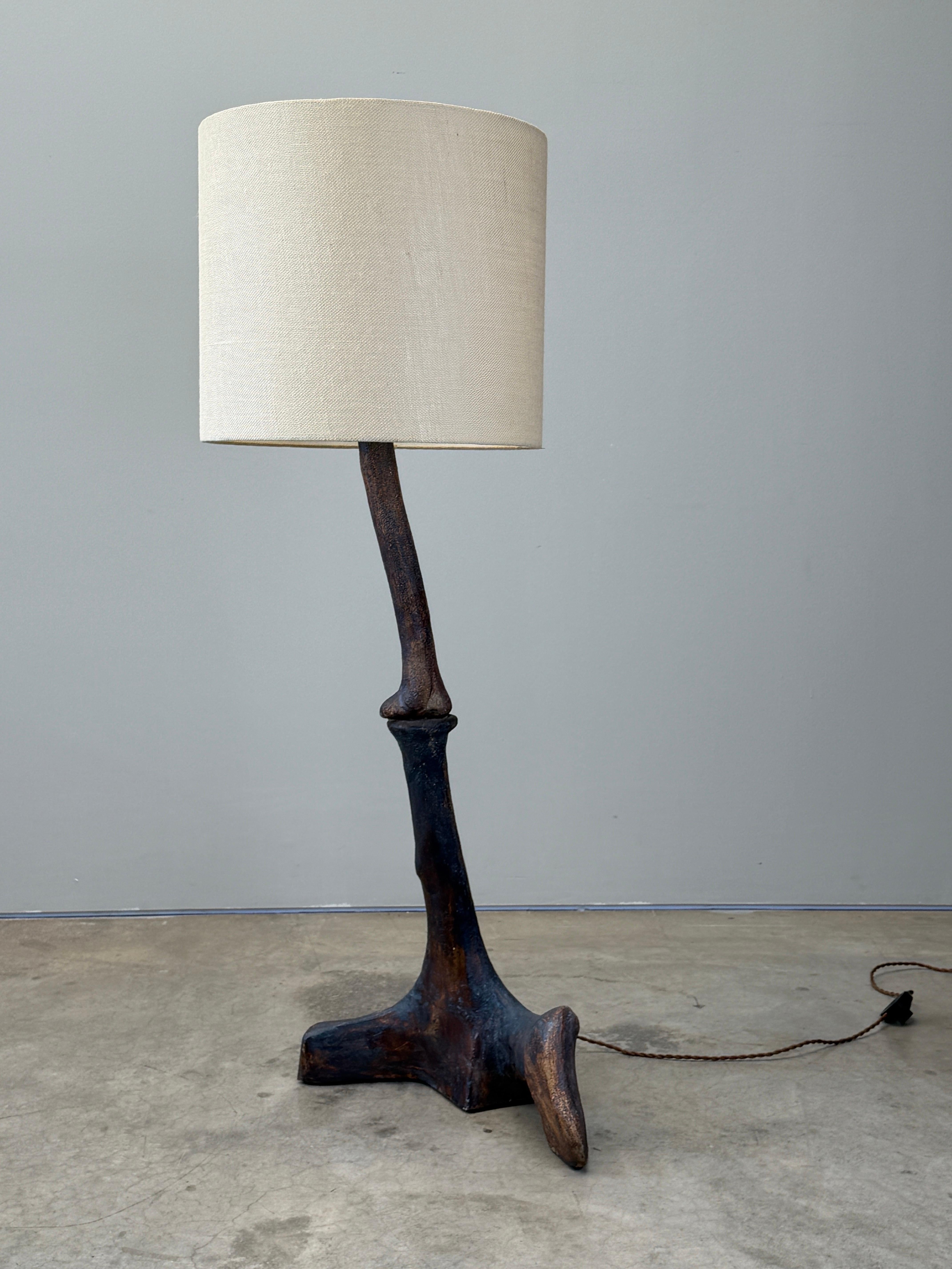 Lámpara de pie de cerámica Tim Orr, 1970 en venta 4