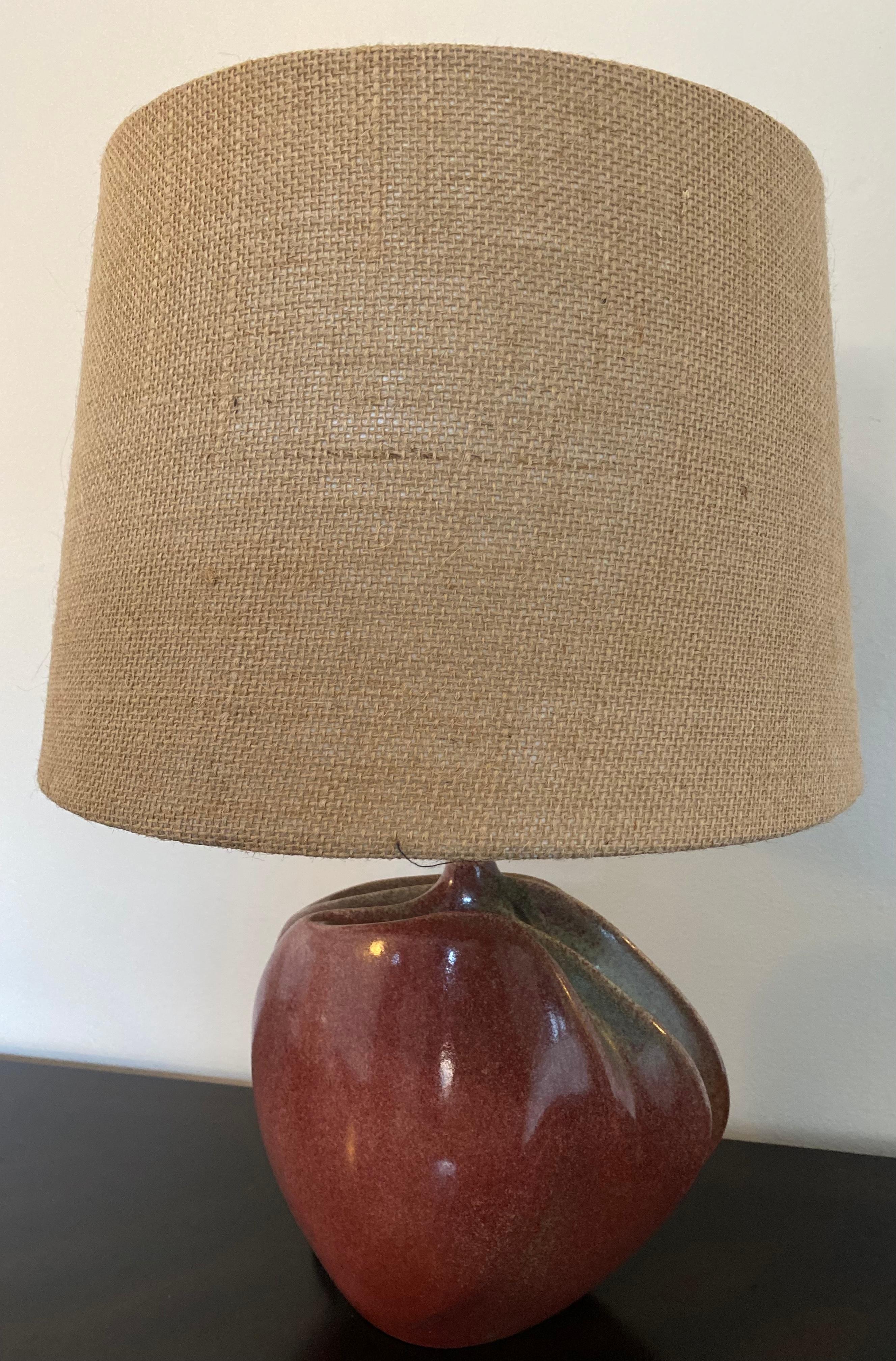 Tim Orr French 1960s Art Pottery Table Lamp For Sale 10