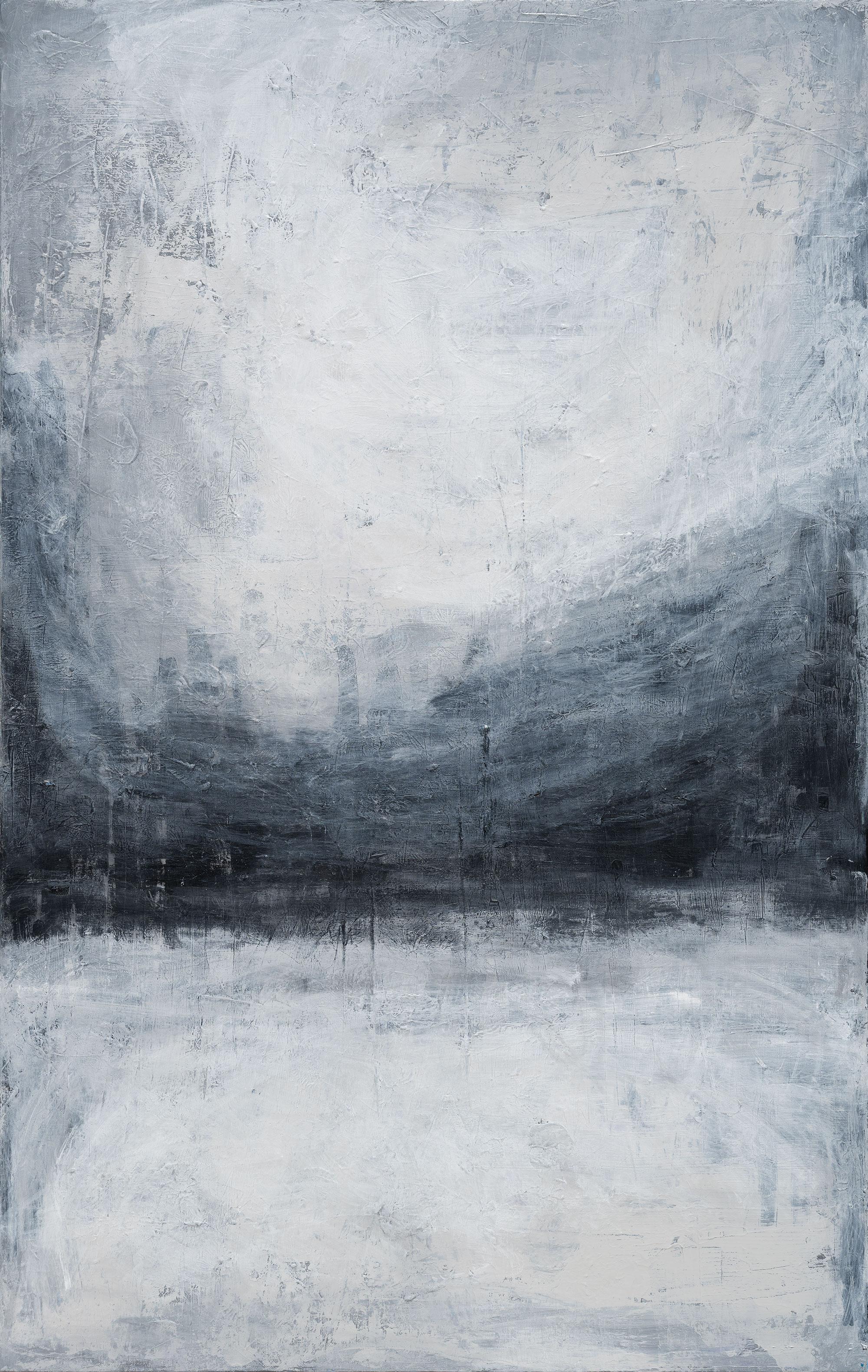 Tim Owen Abstract Painting – Afterimage