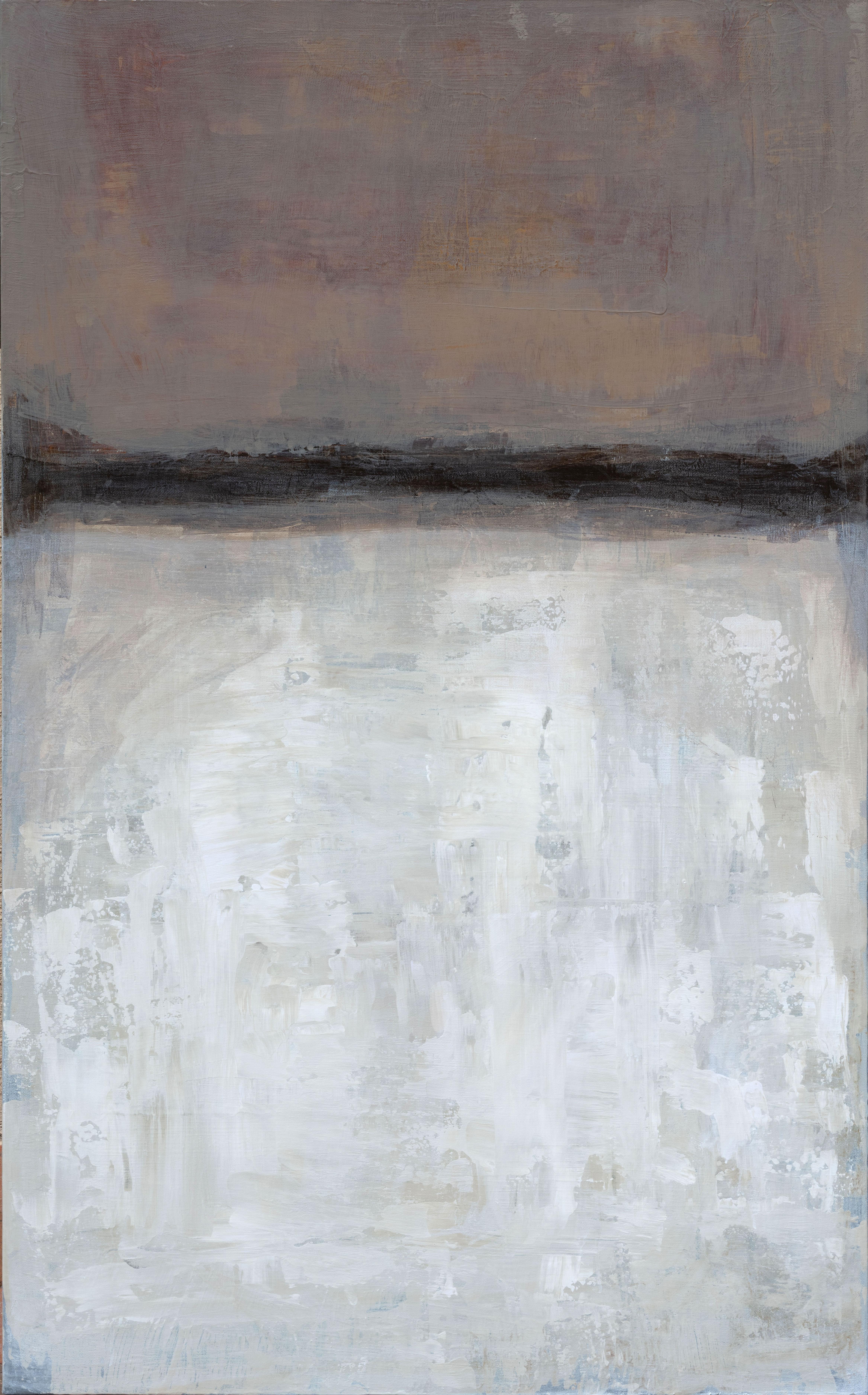 Tim Owen Abstract Painting – Jenseits der Skyline: Zeitgenössische Acrylmalerei auf Leinwand