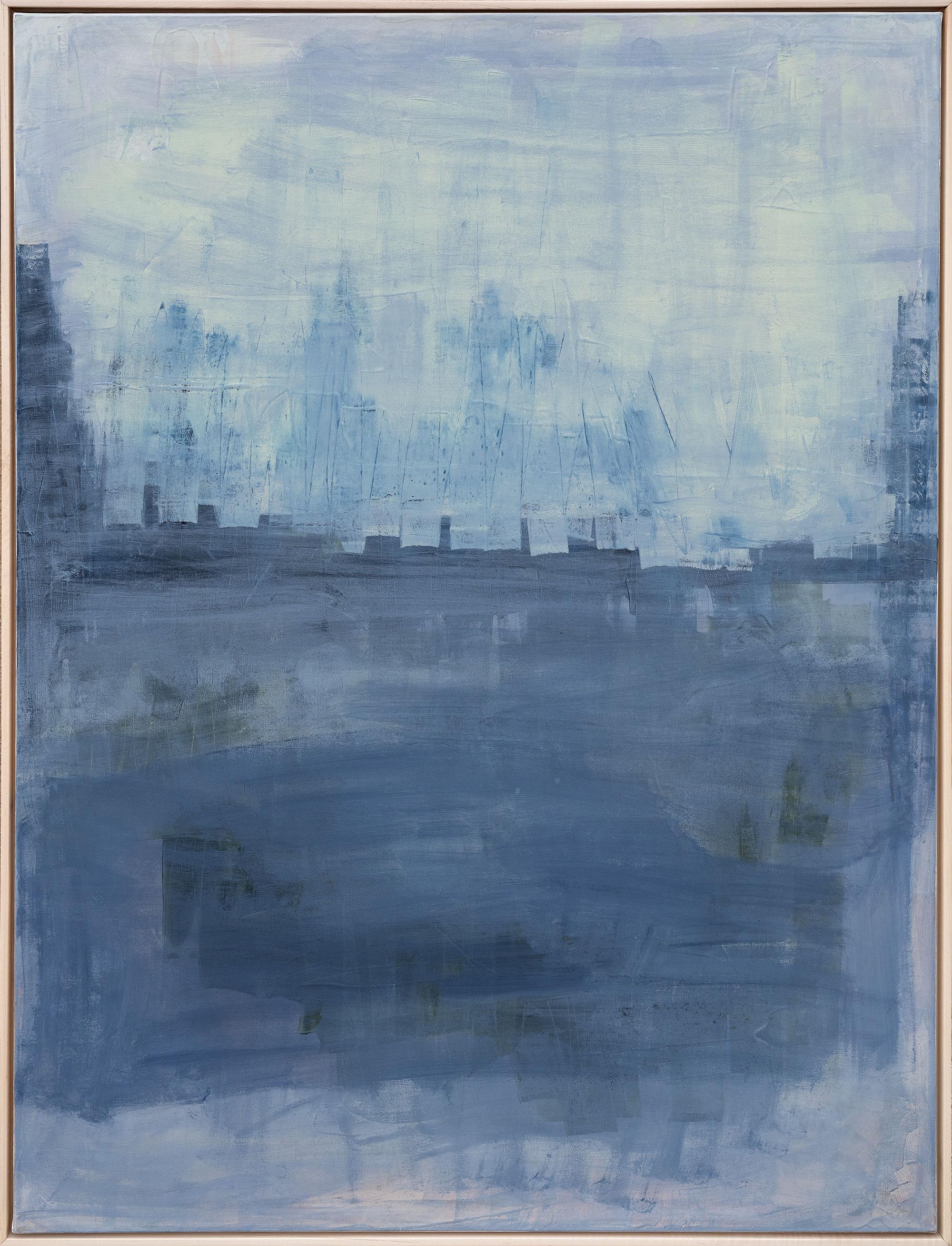 Tim Owen Abstract Painting - Fugitive Geometry