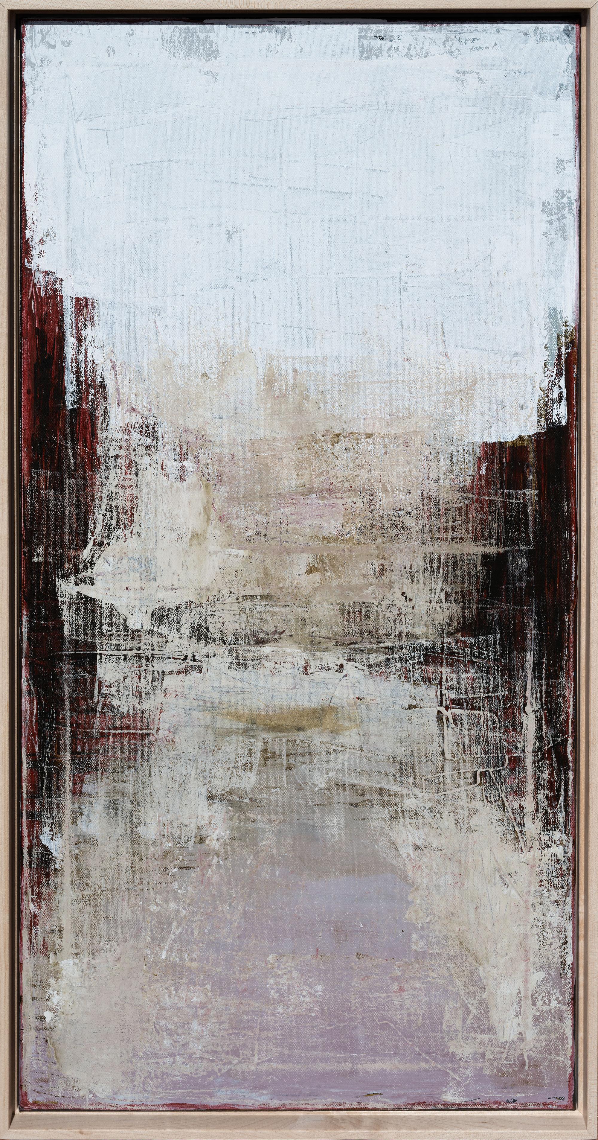 Tim Owen Abstract Painting – Schleier des Schweigens