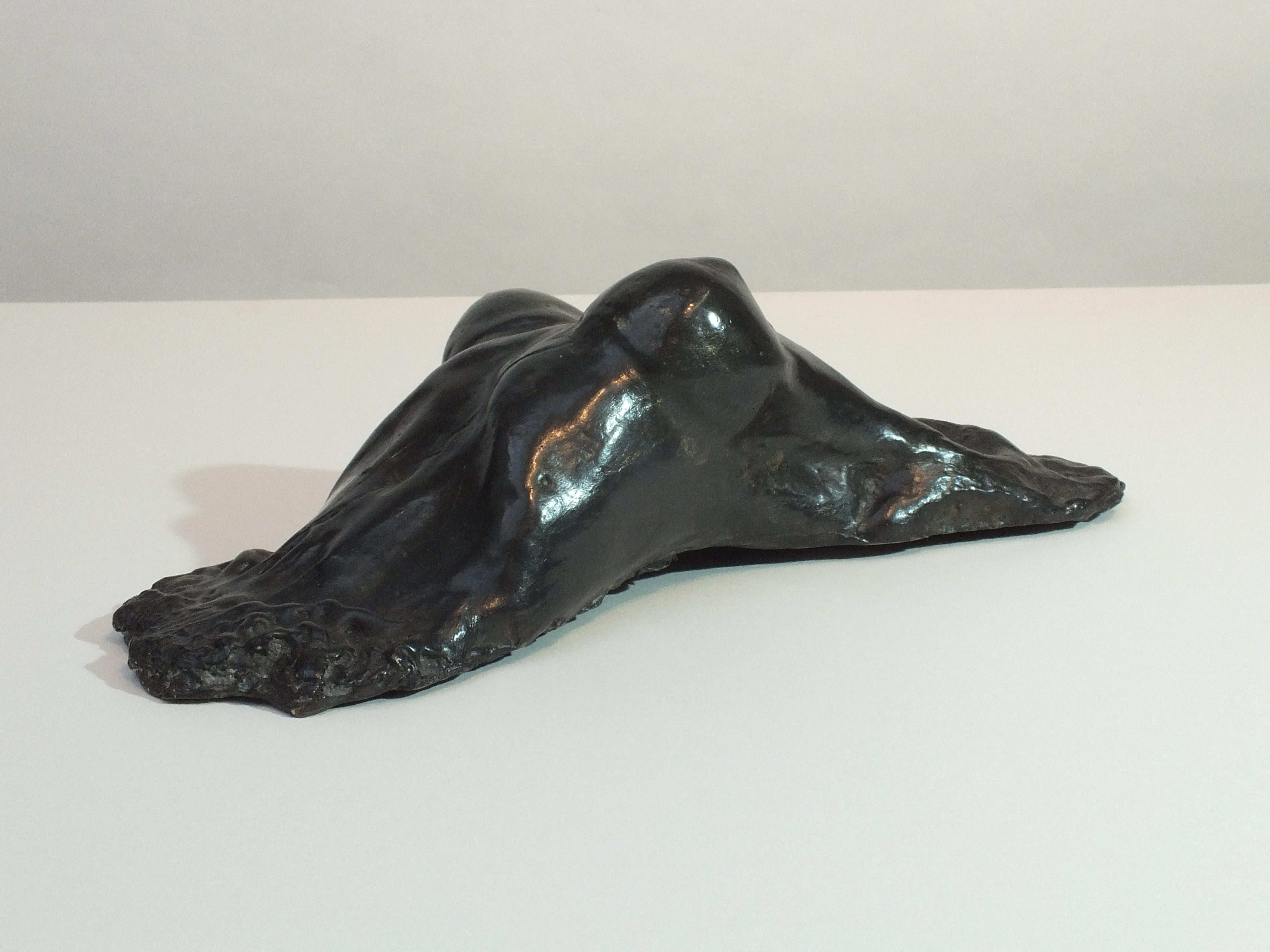 Zeitgenössische Skulptur „Emergent Form“ aus Bronzeguss – Sculpture von Tim Rawlins