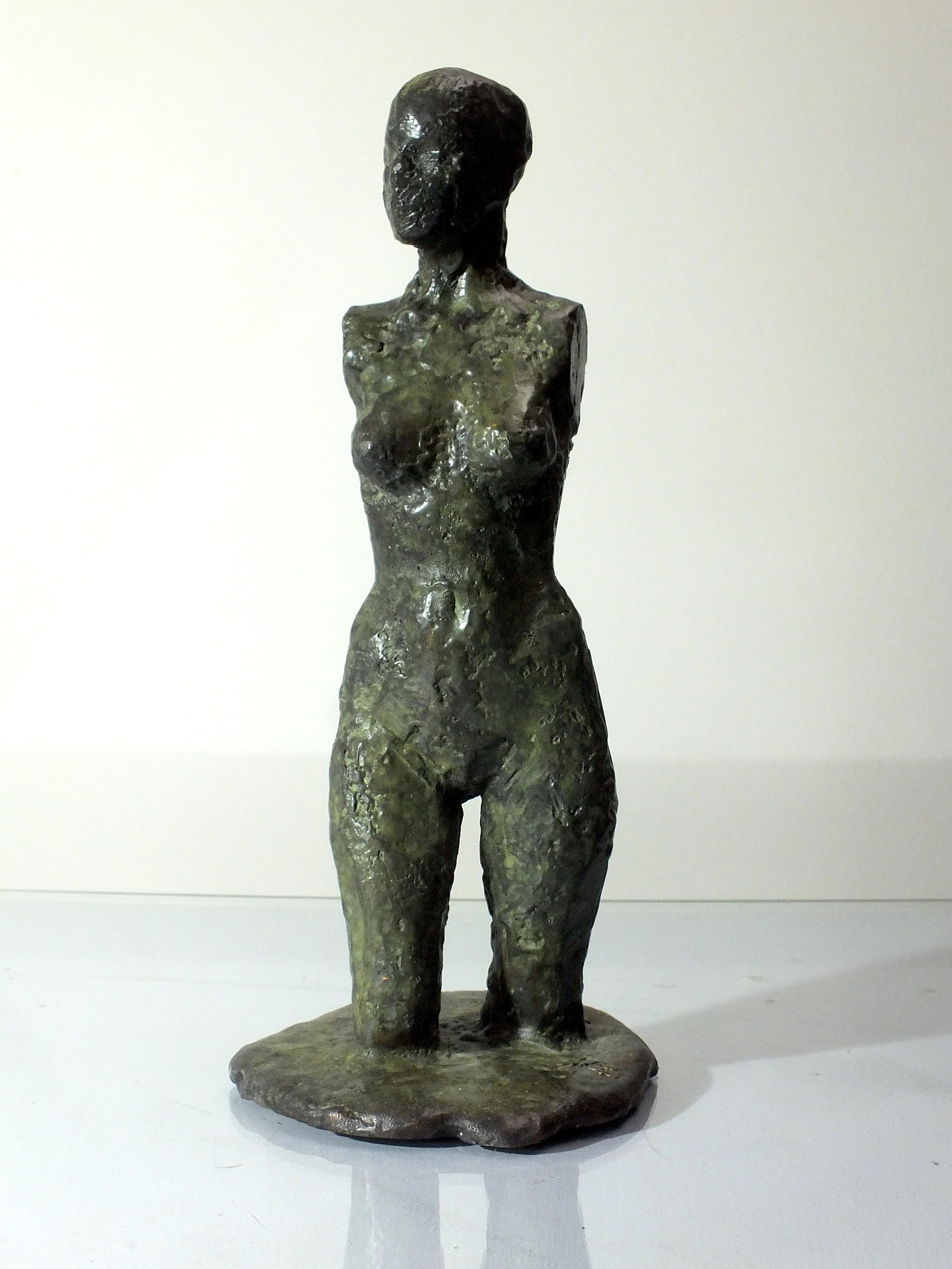 Golem: Original Contemporary Cast Bronze - Sculpture by Tim Rawlins