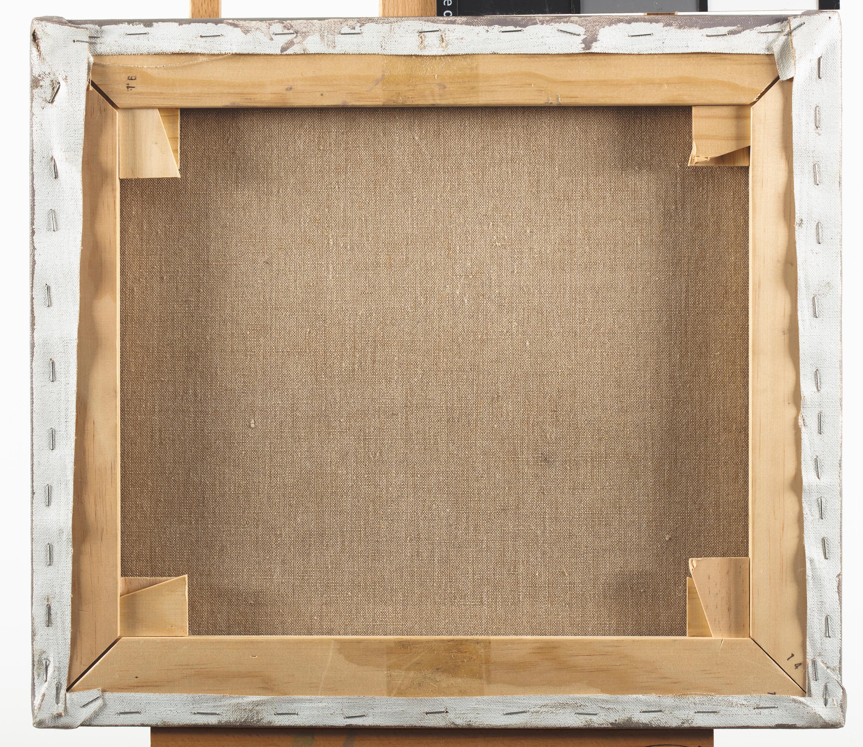 Japanese cup with limes, still life painting by Tim Snowdon For Sale 4