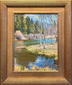 Aquarelles courantes, Taos, Nouveau-Mexique