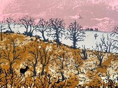 LONG WAY HOME, Impression d'art, Folk, Art abordable, Paysage, Abstrait