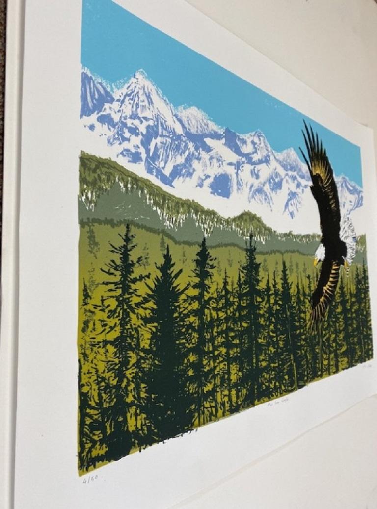 Tim Southall, The Sea Eagle, Limited edition animal print  For Sale 3