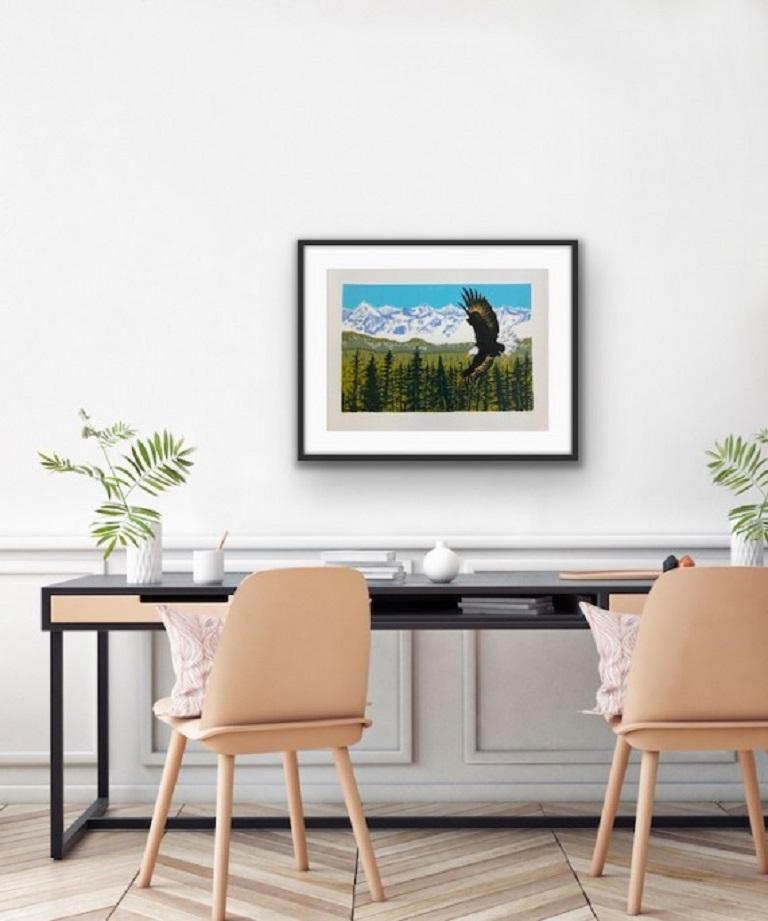 Tim Southall, L'aigle de mer, impression animal en édition limitée en vente 7