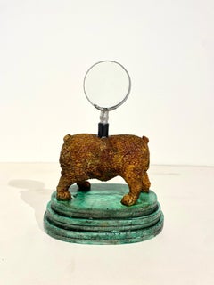 Sculpture of two headed dog: 'From My Point Of View'