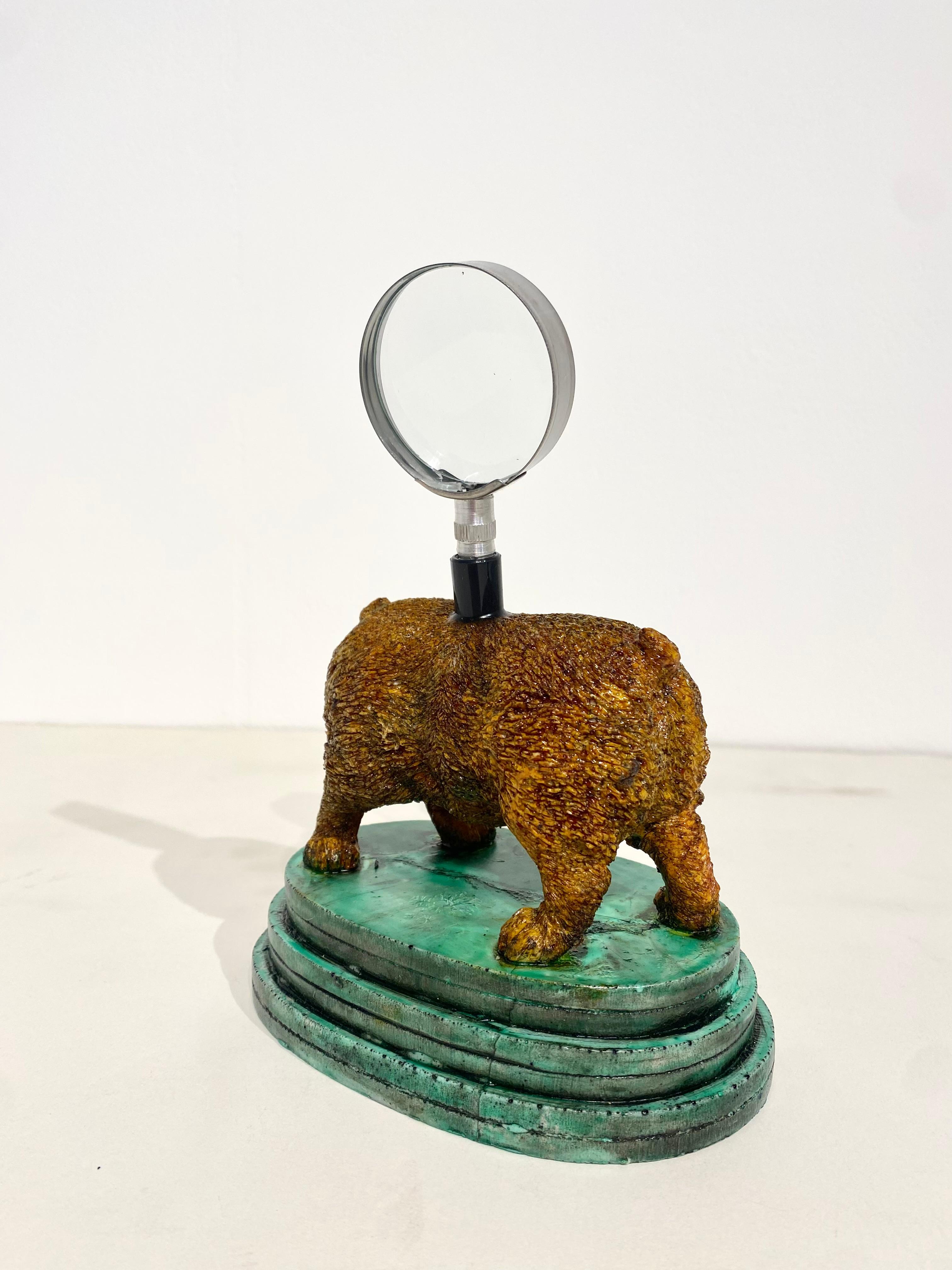 Sculpture of two headed dog: 'From My Point Of View' For Sale 2