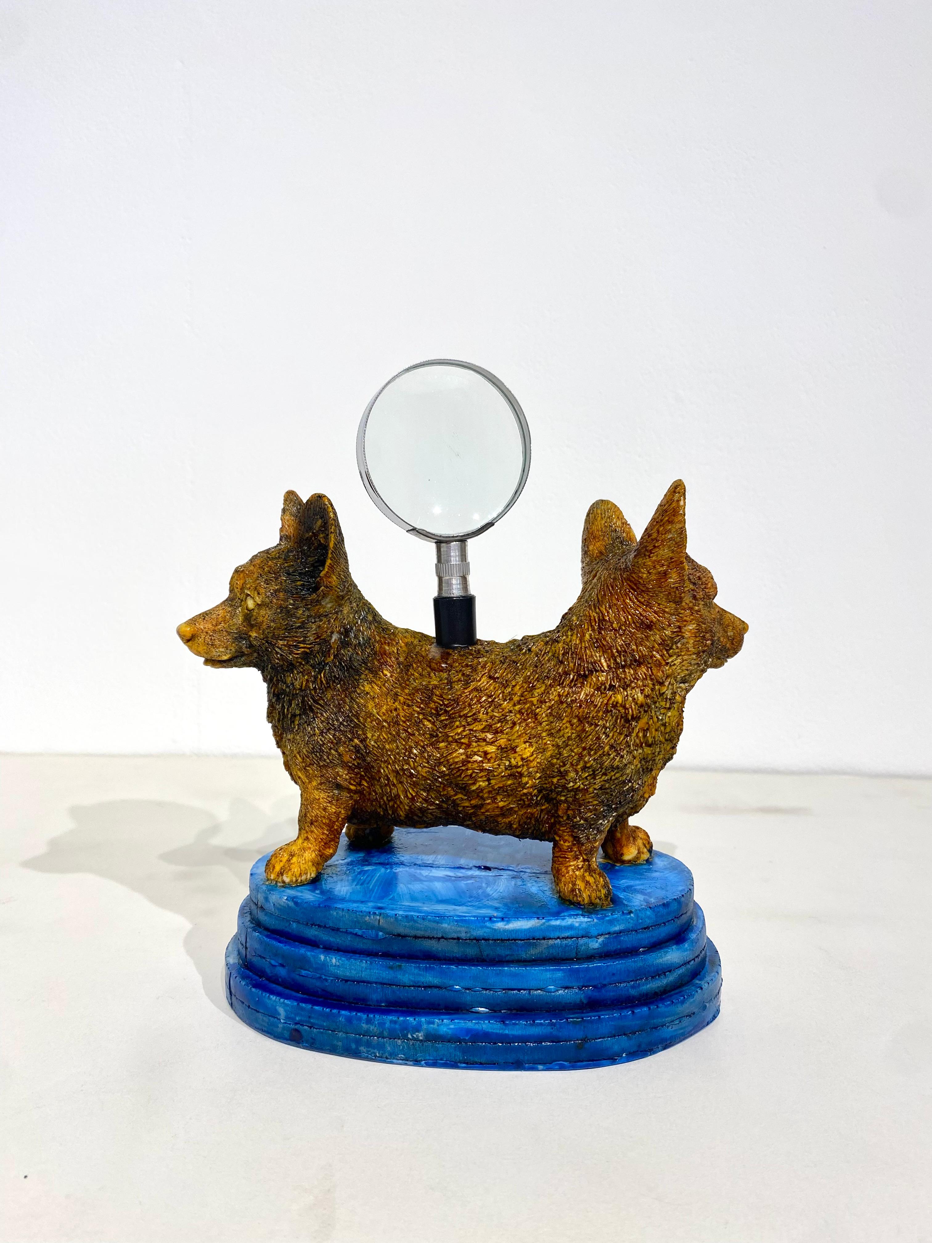 Sculpture of two headed dog: 'From My Point Of View ll' For Sale 2