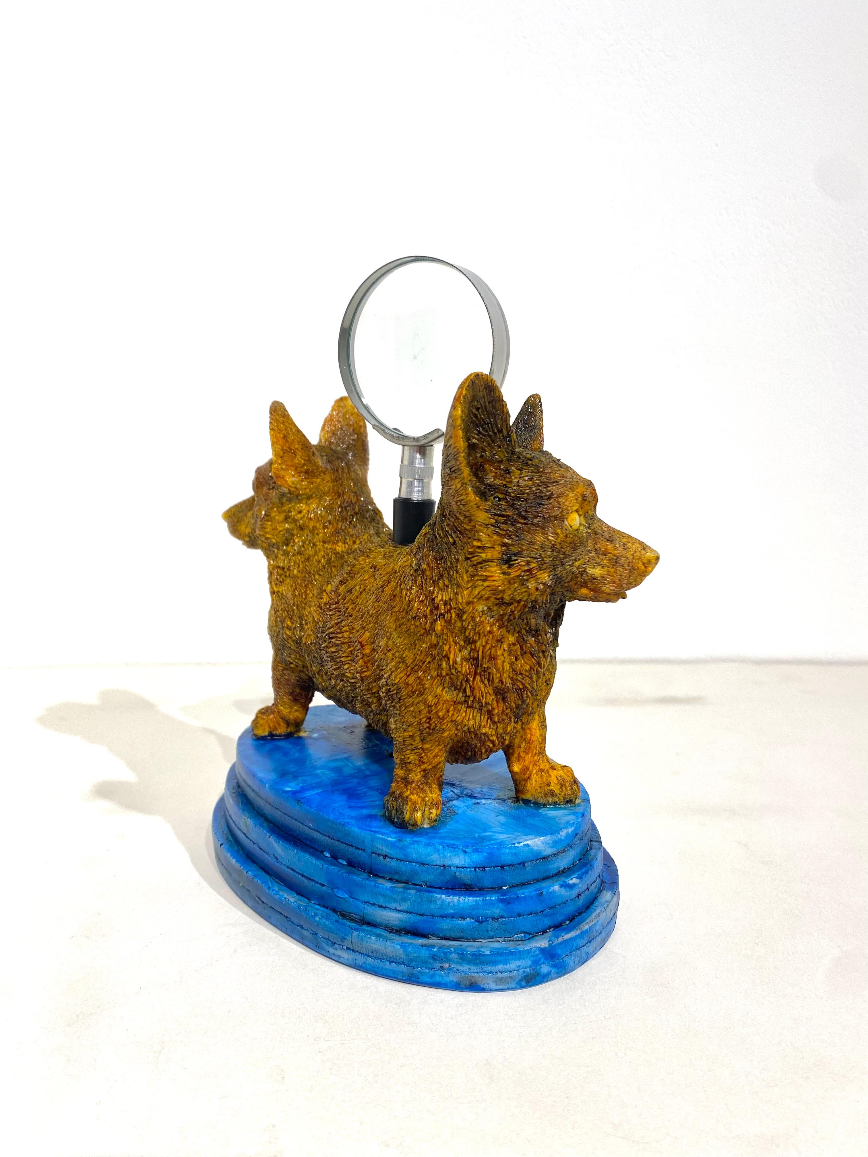 Sculpture of two headed dog: 'From My Point Of View ll' For Sale 4