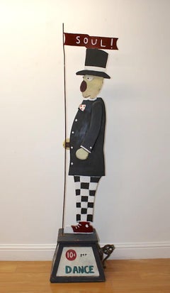 Tim Weldon, Scultura d'arte popolare "10 centesimi per danza