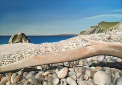 Tree de plage, Tim Woodcock-Jones, paysage, paysage marin, art contemporain d'origine