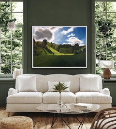 Pegsdon, Tim Woodcock-Jones, Large Landscape Painting, Modern Artwork
