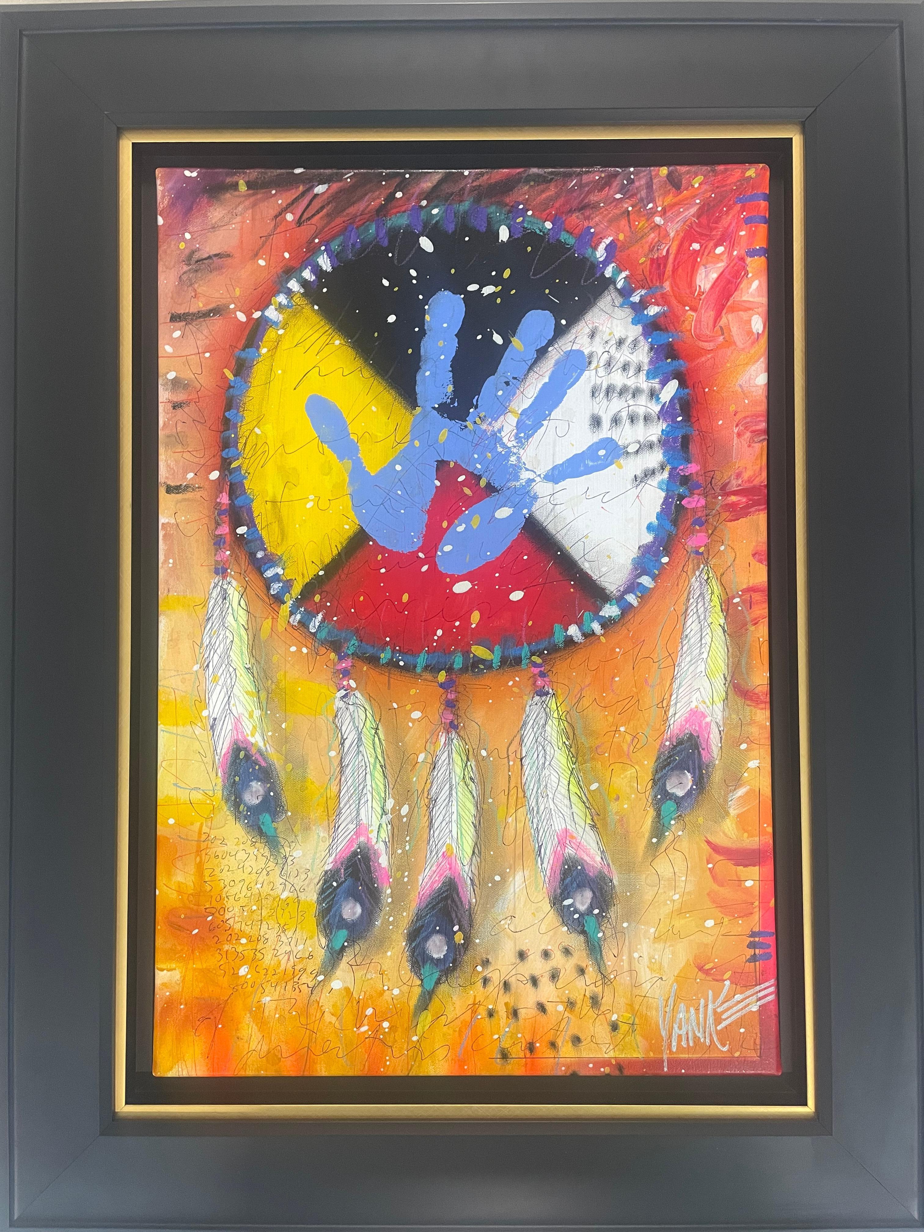 “Four Directions” - Painting by Tim Yanke