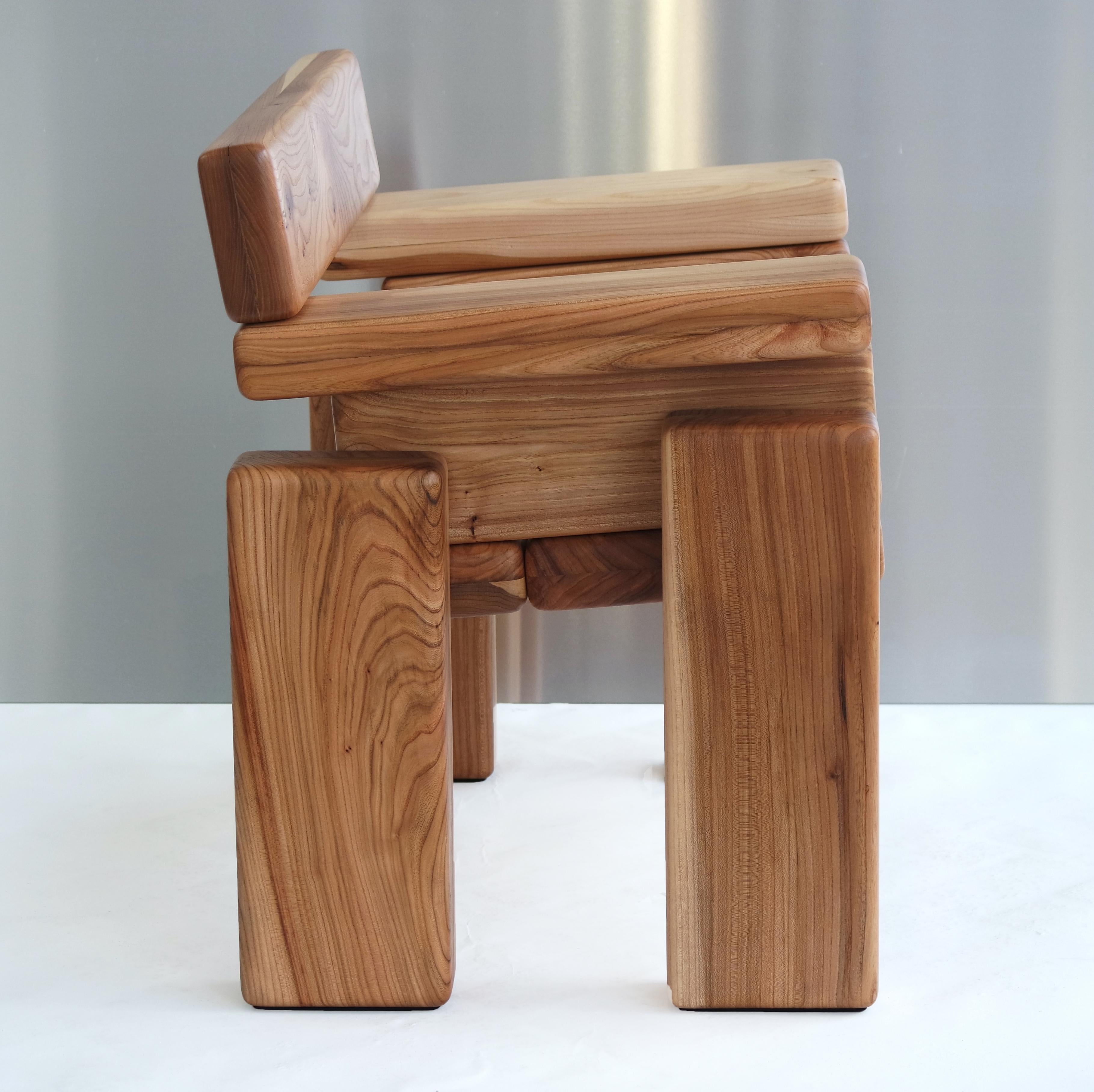 Timber Armchair by Onno Adriaanse For Sale 5
