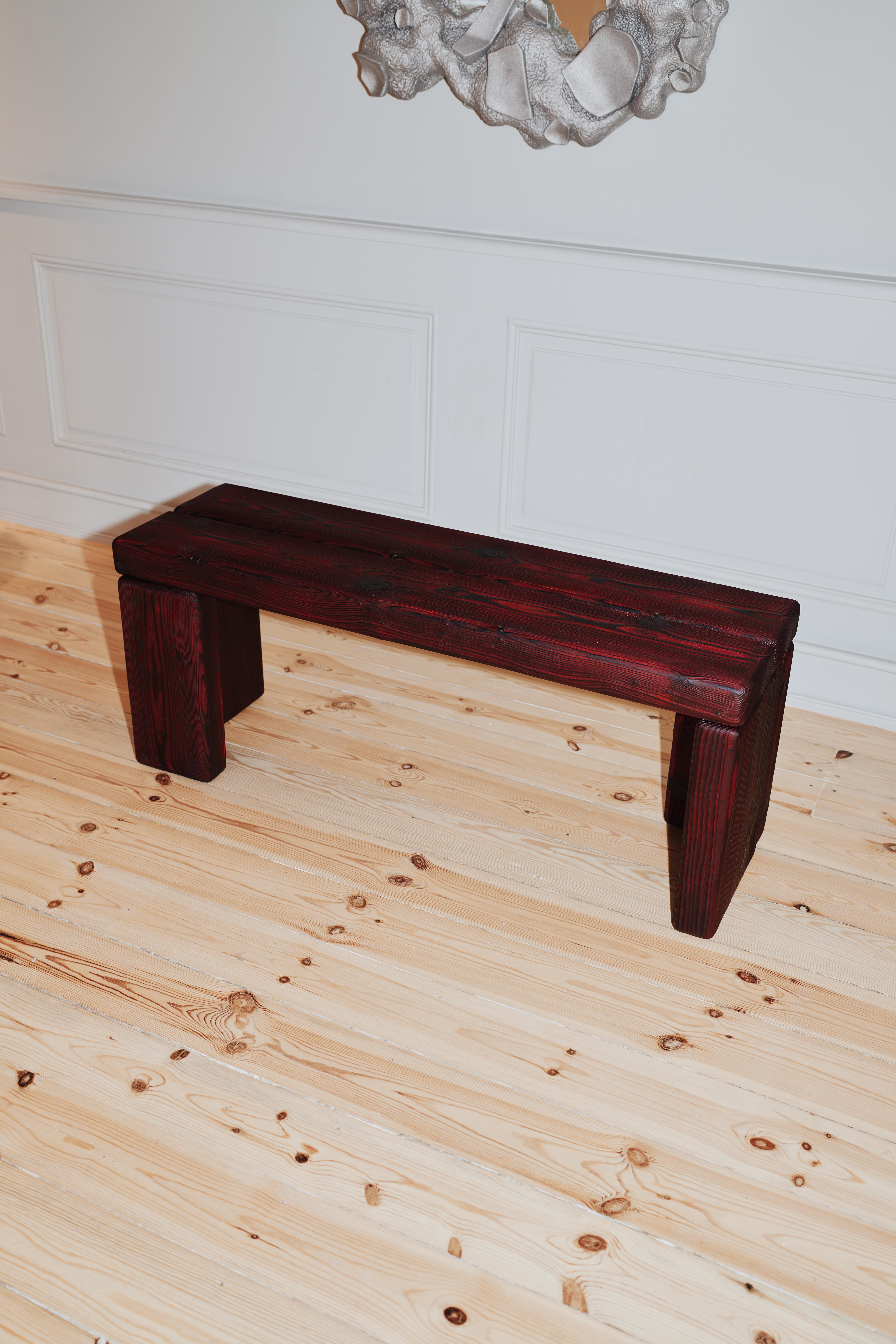 Pino Panchina in legno di Onno Adriaanse in vendita