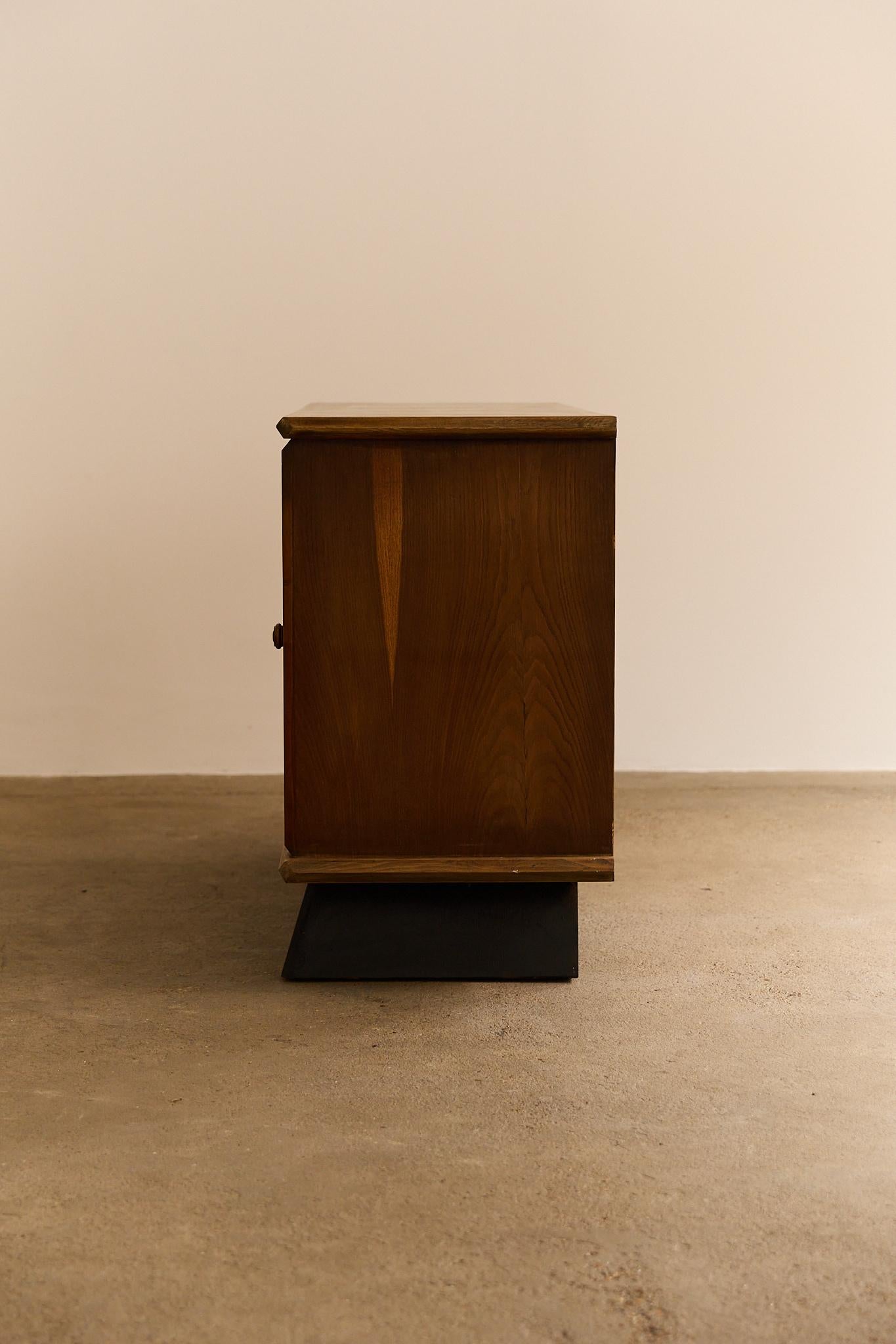 Ebanizzato Cassettiera in legno di Gianni Vigorelli in vendita