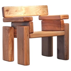 Poltrona di design Timber Elm, design contemporaneo, prodotta nei Paesi Bassi