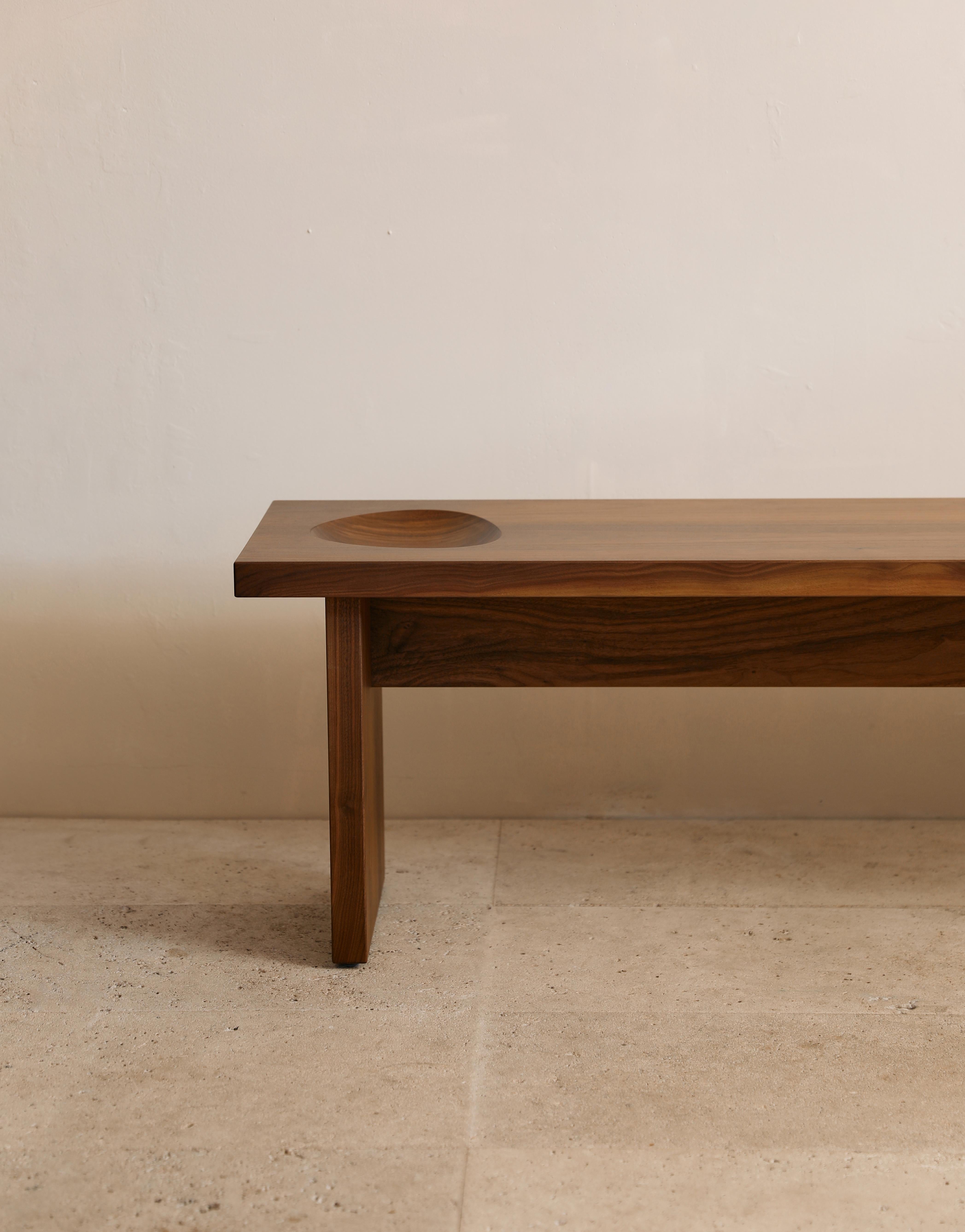 Postmoderno Panchina Timber Mazer di Tom Fereday in vendita