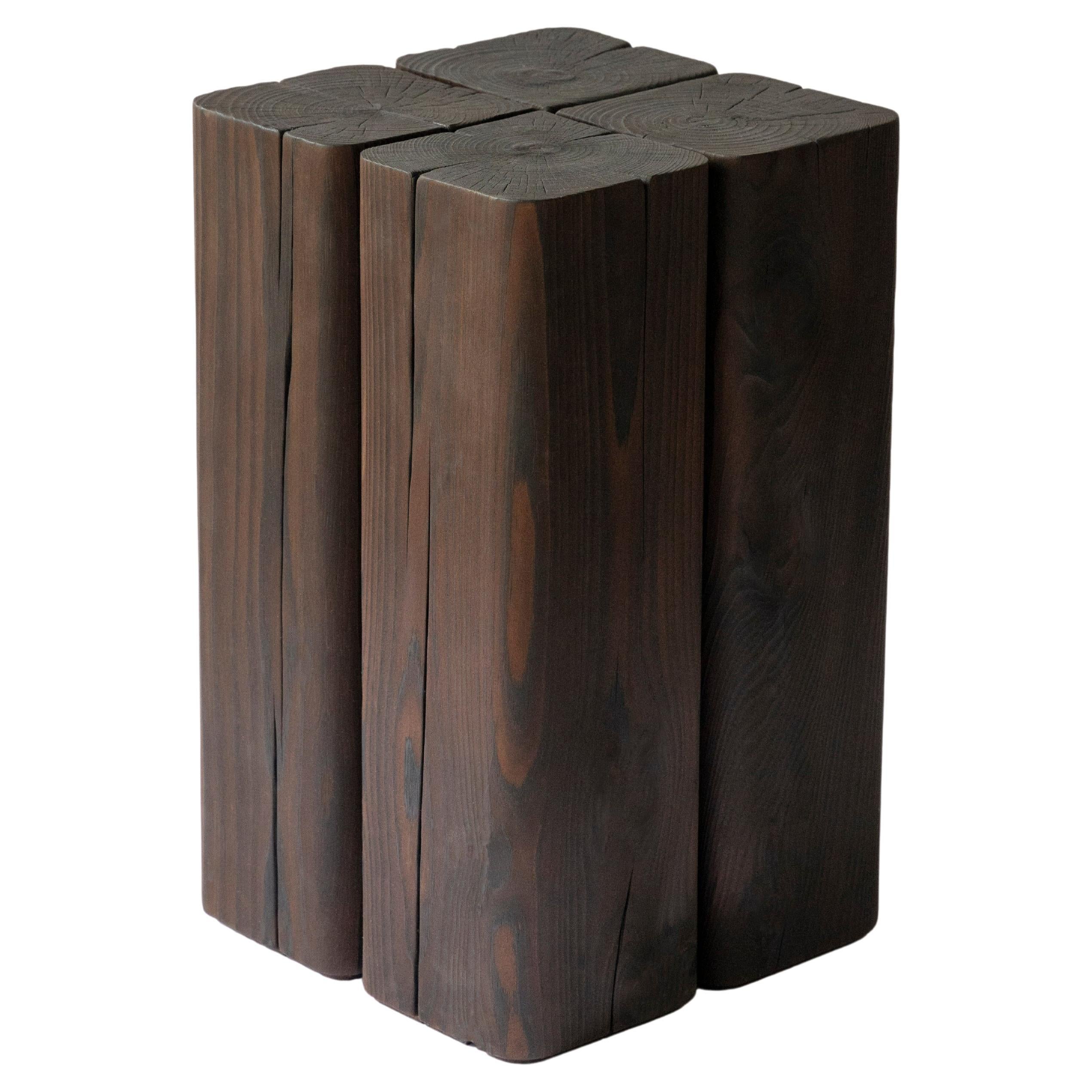 Timber Side Table For Sale