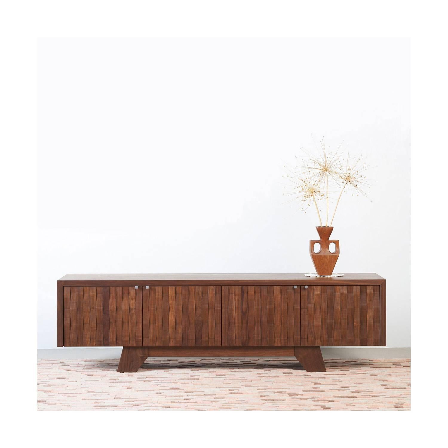 American Timber Sidecase, Handcrafted, Modern For Sale