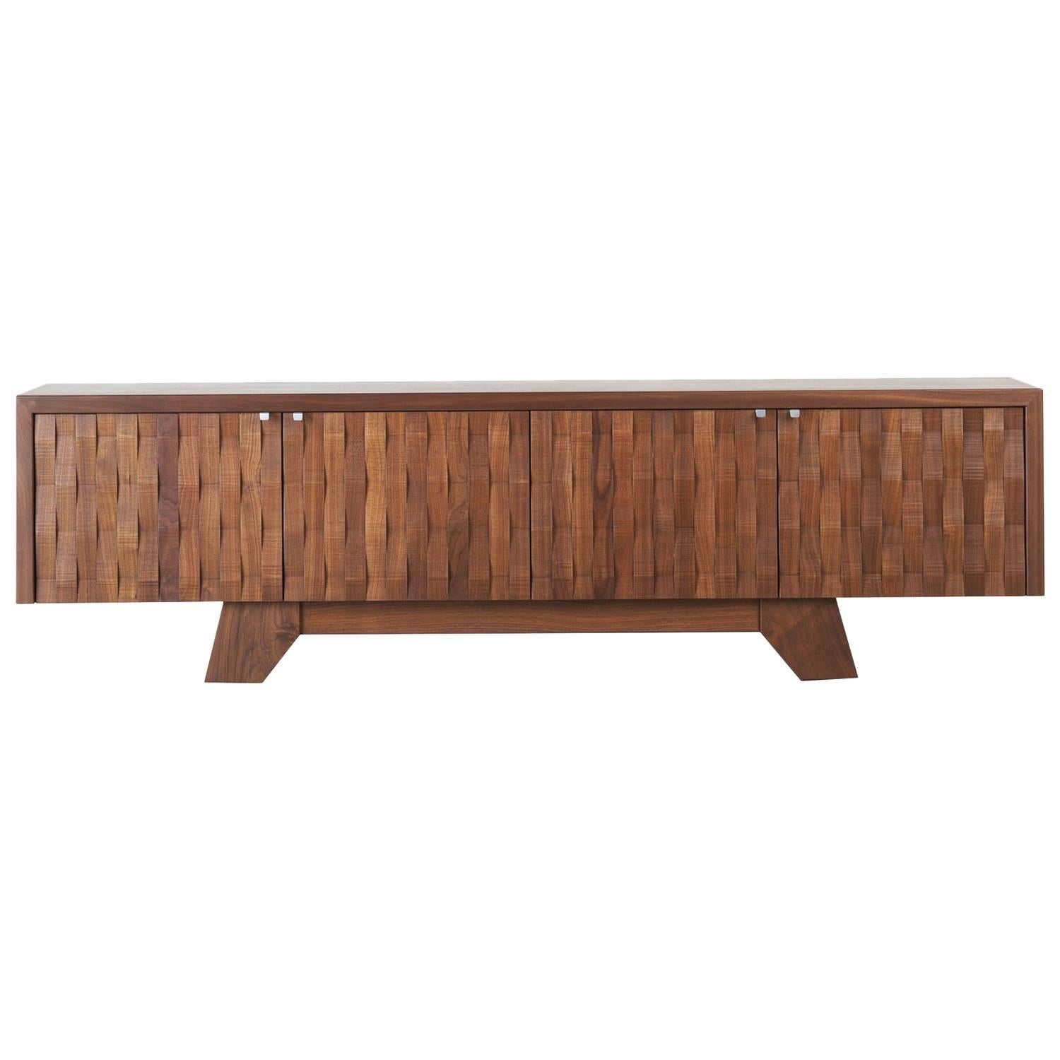 Timber Sidecase, Handcrafted, Modern For Sale