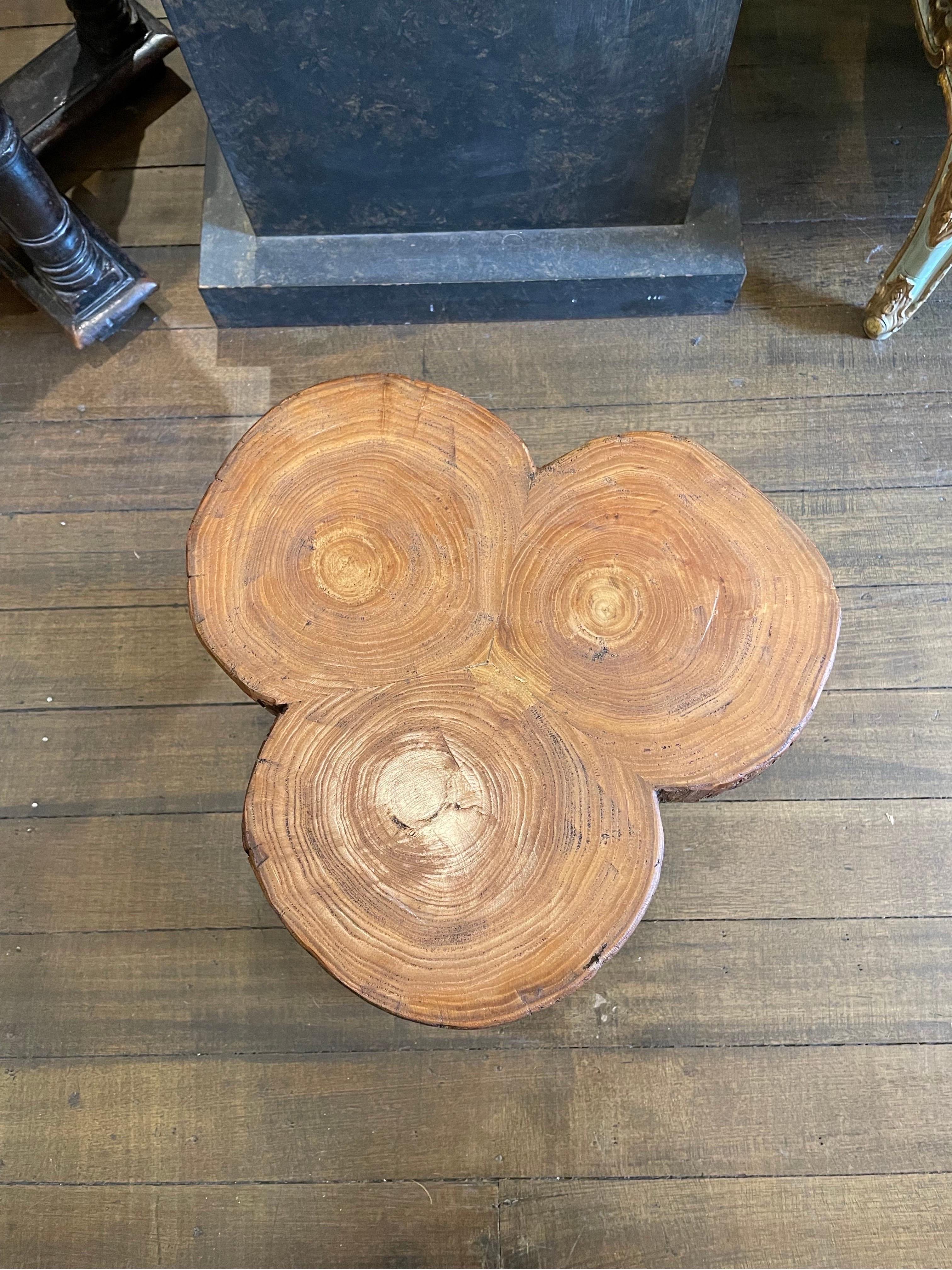 Australian Timber Trunk Stool For Sale
