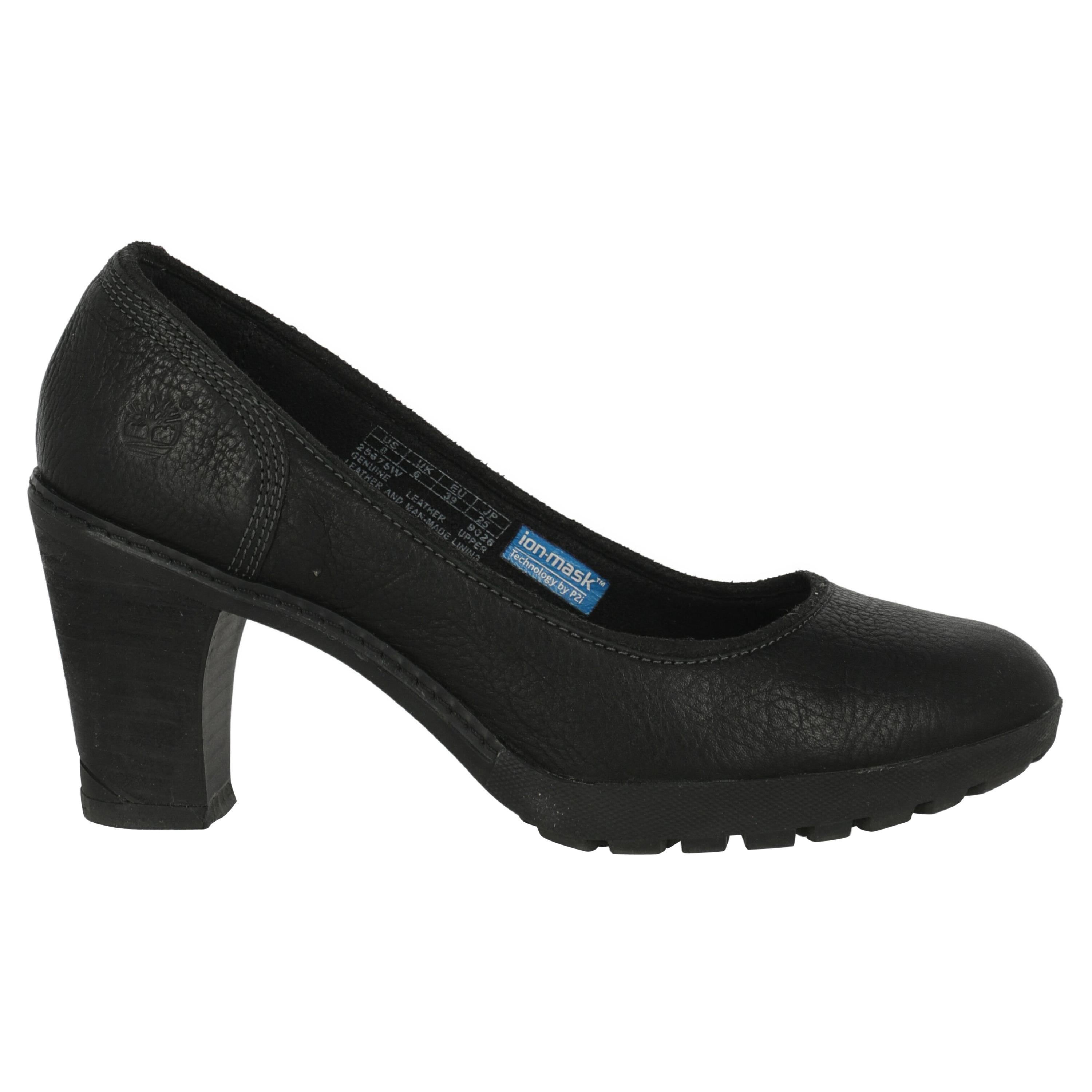 Timberland Women  Pumps Black Leather IT 39 For Sale