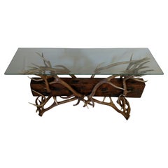 Timberline Elk 
Mule Deer Antler Sofa Table by The Peak Antler