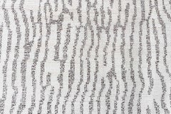"Timberline" Modern Abstract Linear Striation Ivory Carpet by Doris Leslie Blau