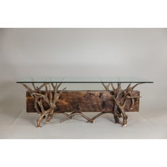 Timberline Mule Deer Antler Coffee Table by The Peak Antler