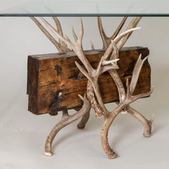 Timberline Mule Deer Antler End Table by The Peak Antler